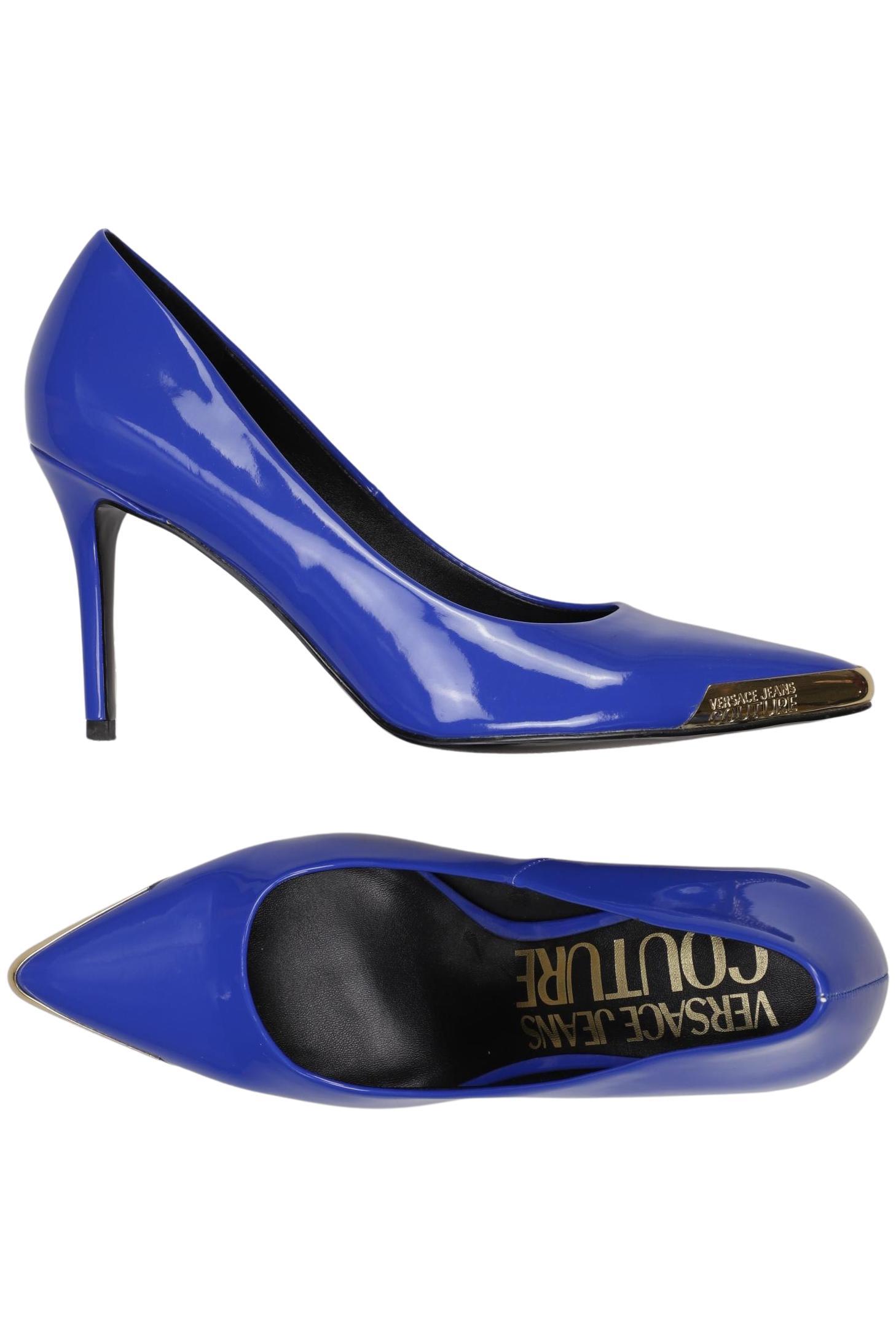 

Versace Jeans Couture Damen Pumps, blau, Gr. 37