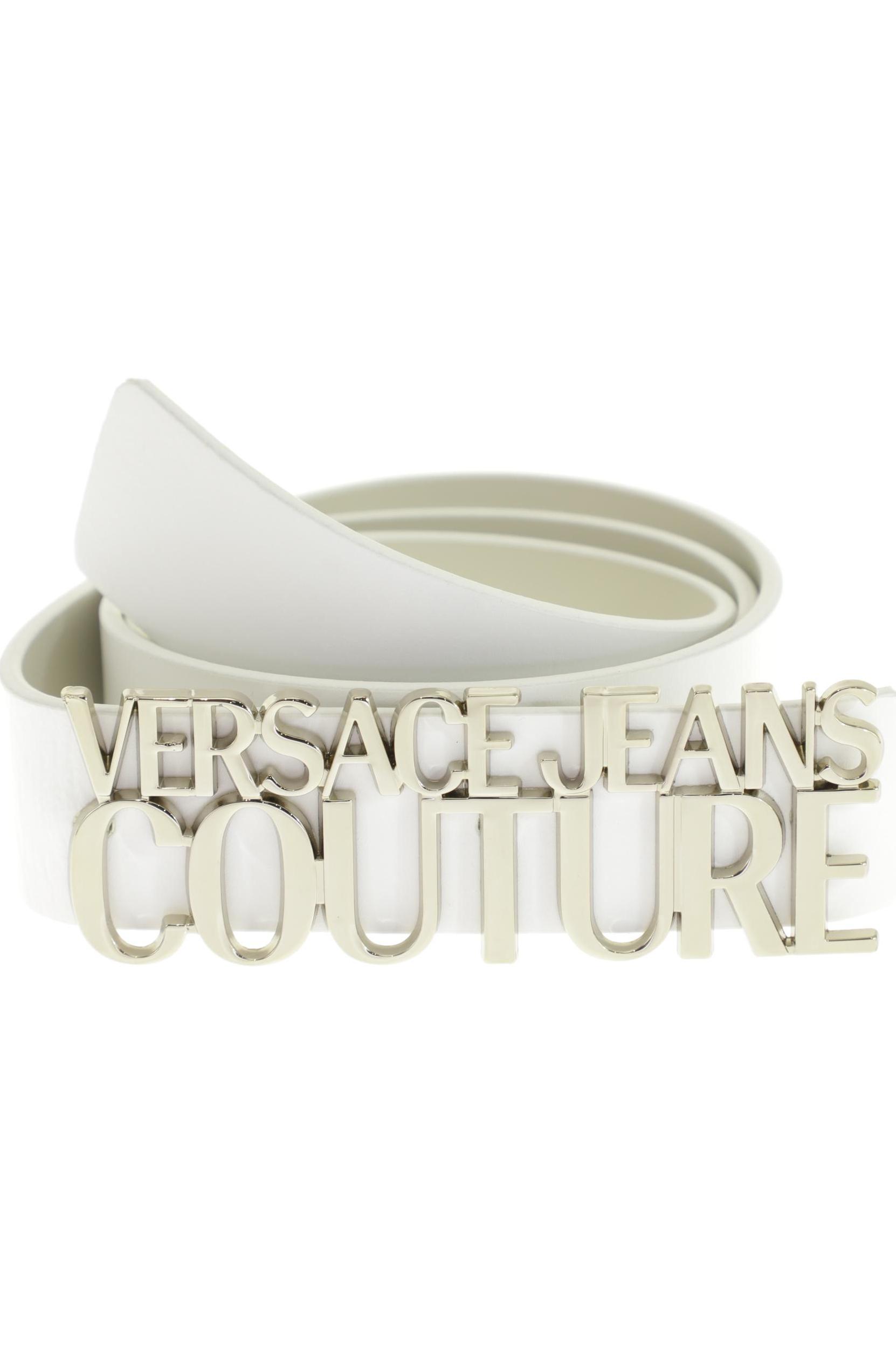 

Versace Jeans Couture Damen Gürtel, weiß