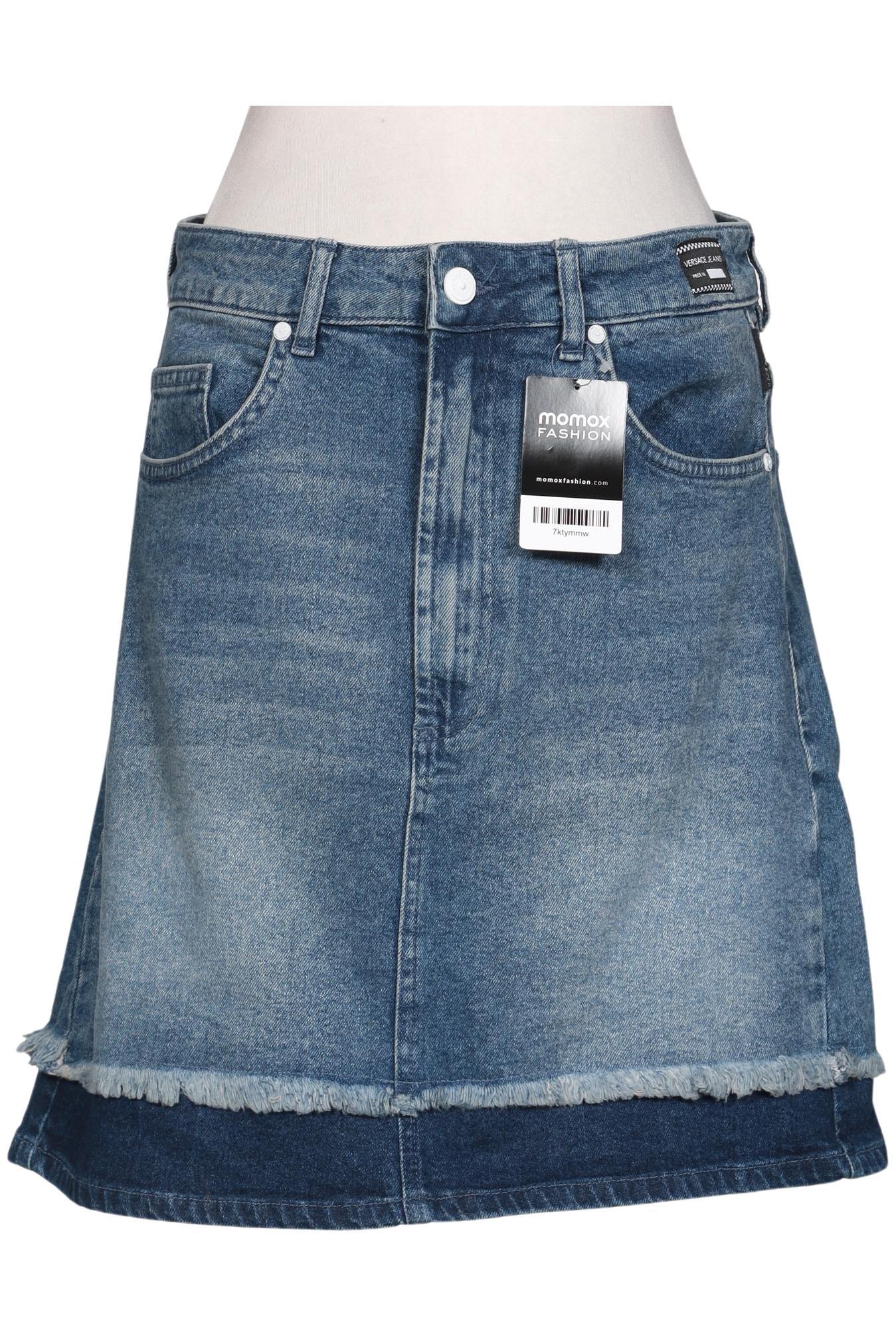 

Versace Jeans Damen Rock, blau, Gr. 38