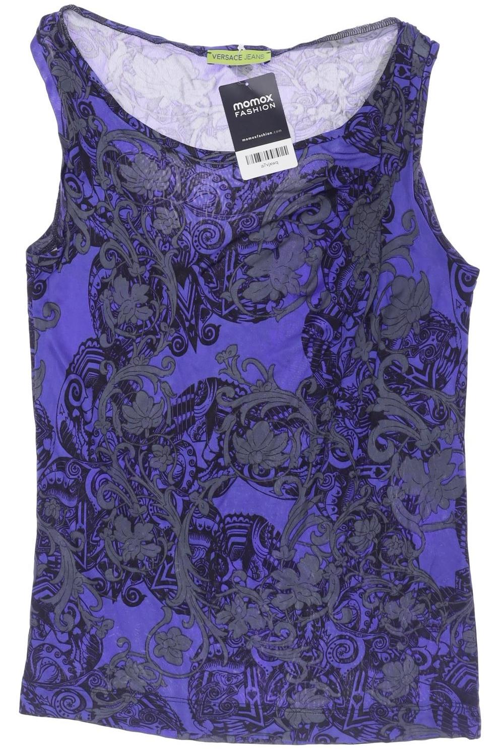 

Versace Jeans Damen Top, blau, Gr. 34