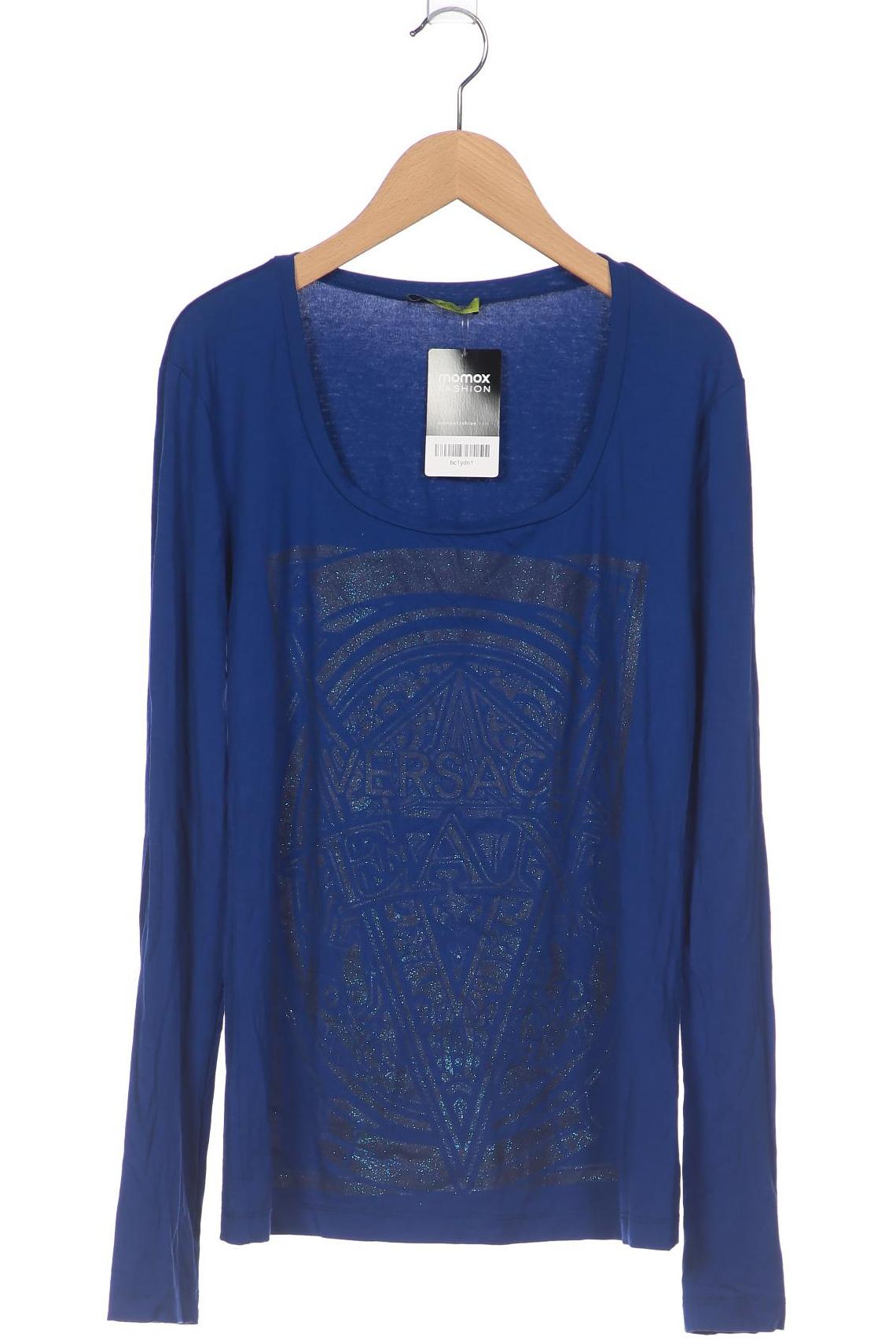 

Versace Jeans Damen Langarmshirt, blau, Gr. 46