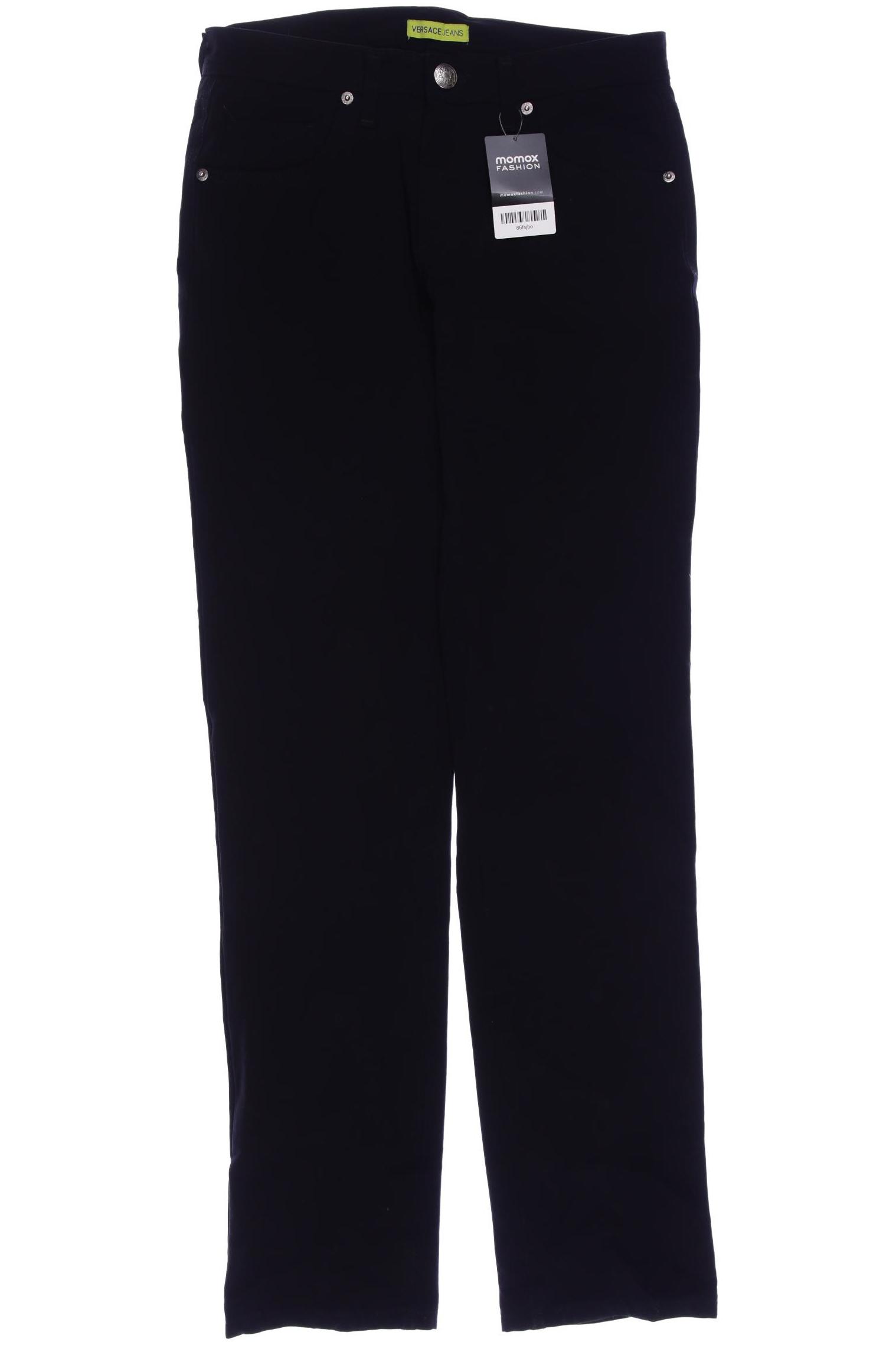 

VERSACE JEANS Damen Stoffhose, schwarz