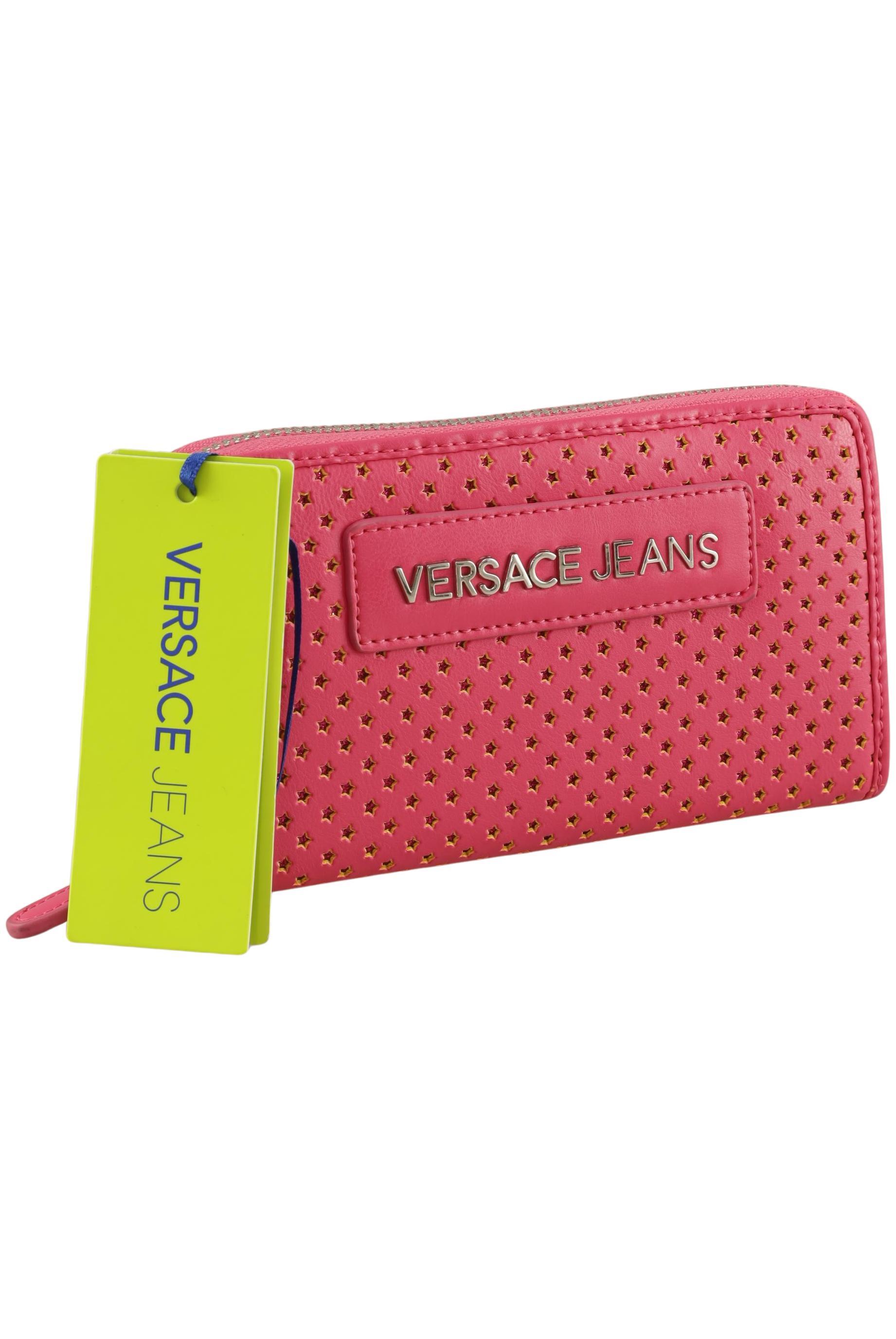 

Versace Jeans Damen Portemonnaie, pink, Gr.