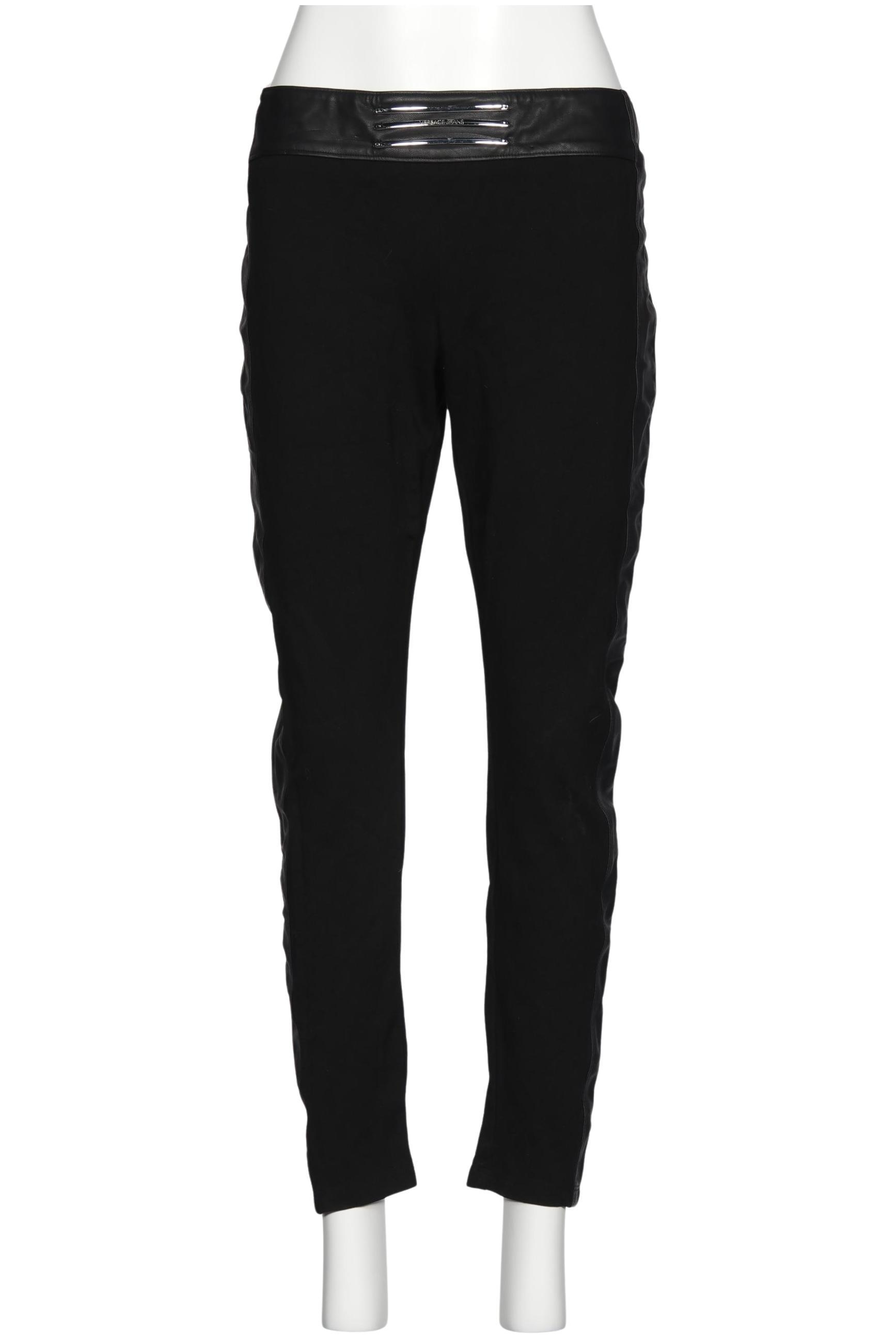 

Versace Jeans Damen Stoffhose, schwarz, Gr. 40
