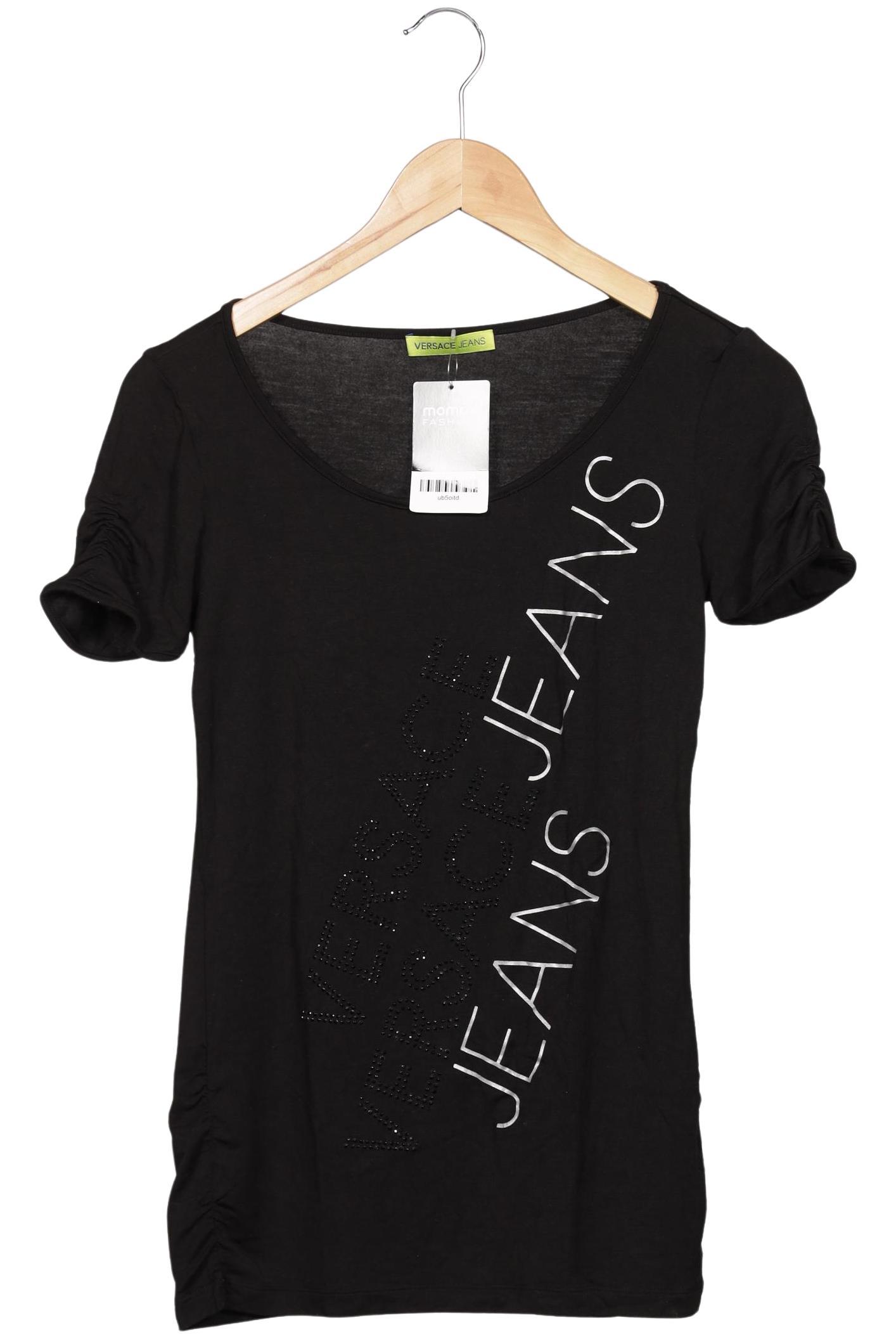 

Versace Jeans Damen T-Shirt, schwarz, Gr. 34