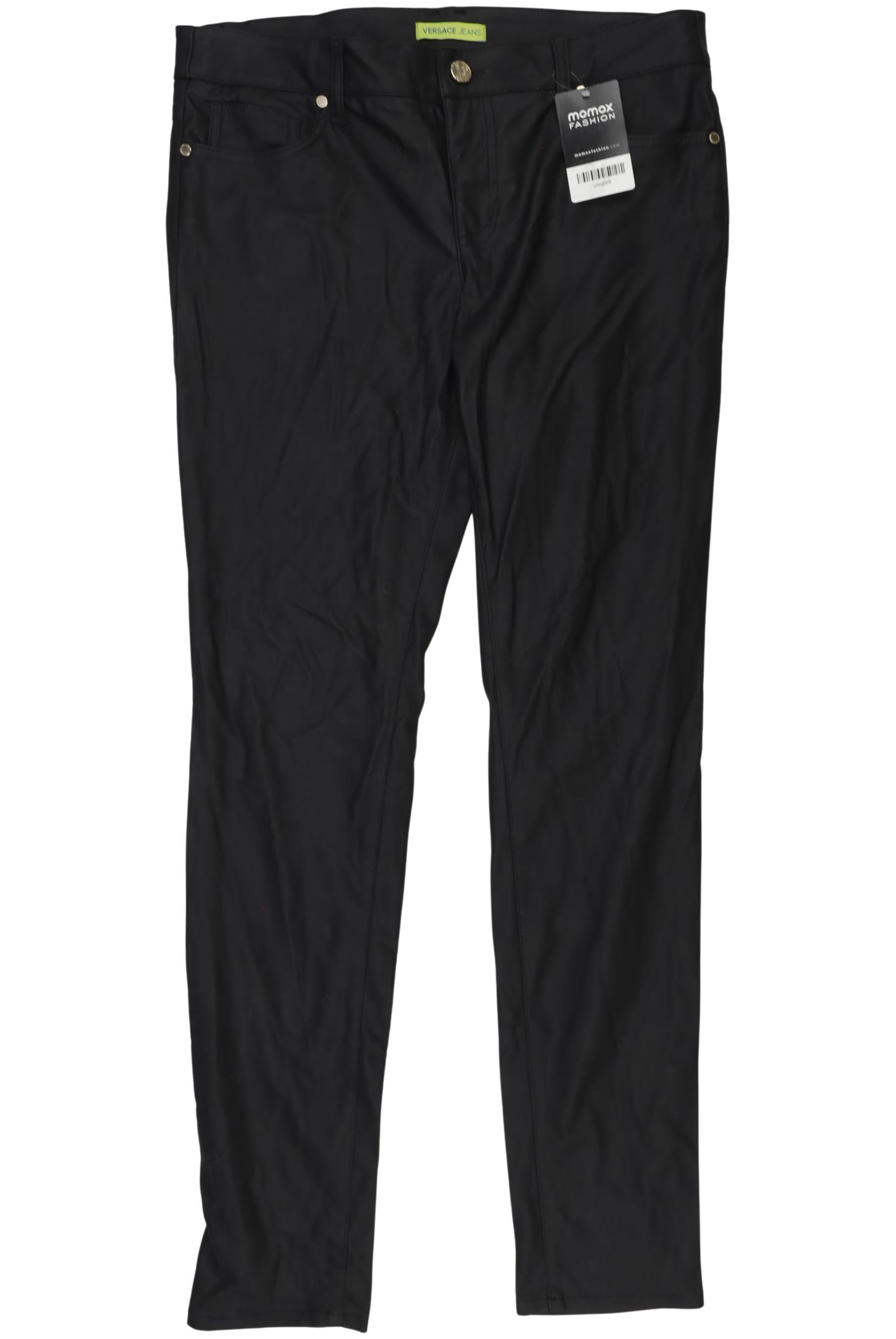 

Versace Jeans Damen Stoffhose, schwarz, Gr. 38