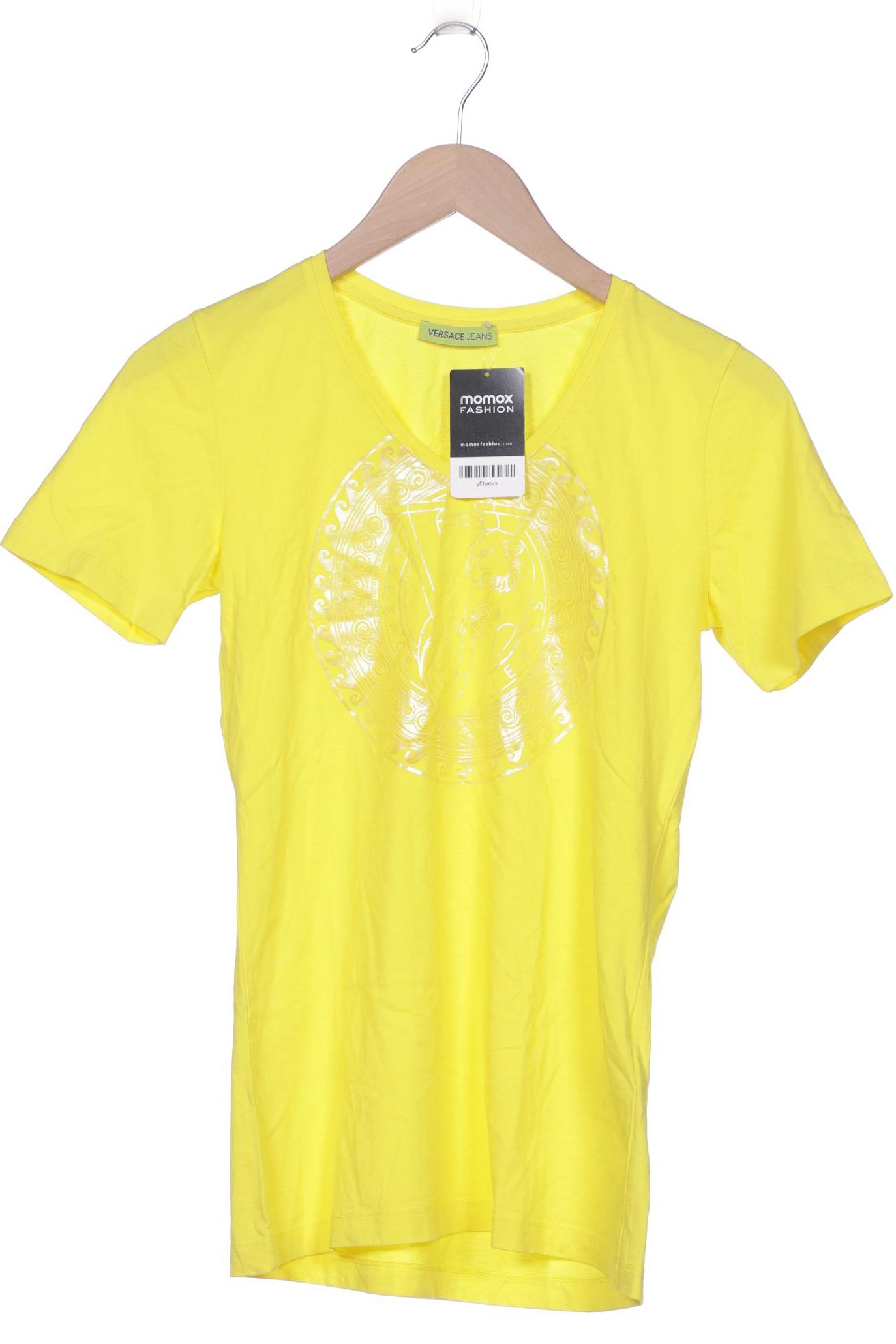 

VERSACE JEANS Damen T-Shirt, gelb