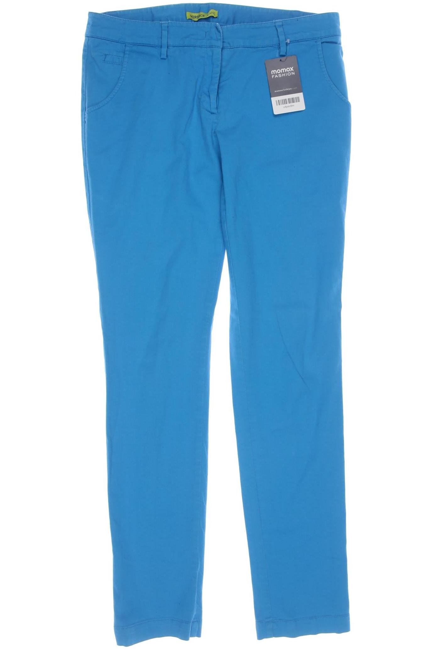 

Versace Jeans Damen Stoffhose, blau, Gr. 38