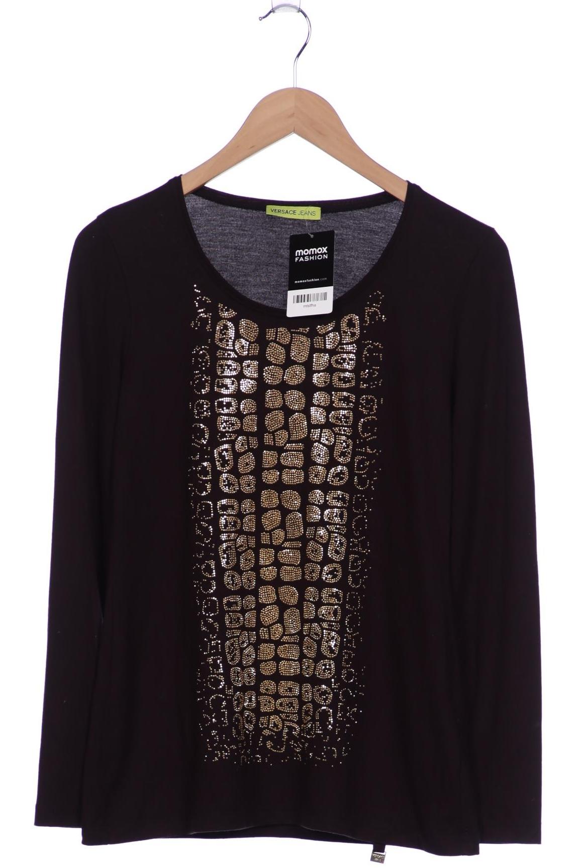 

Versace Jeans Damen Langarmshirt, schwarz, Gr. 38