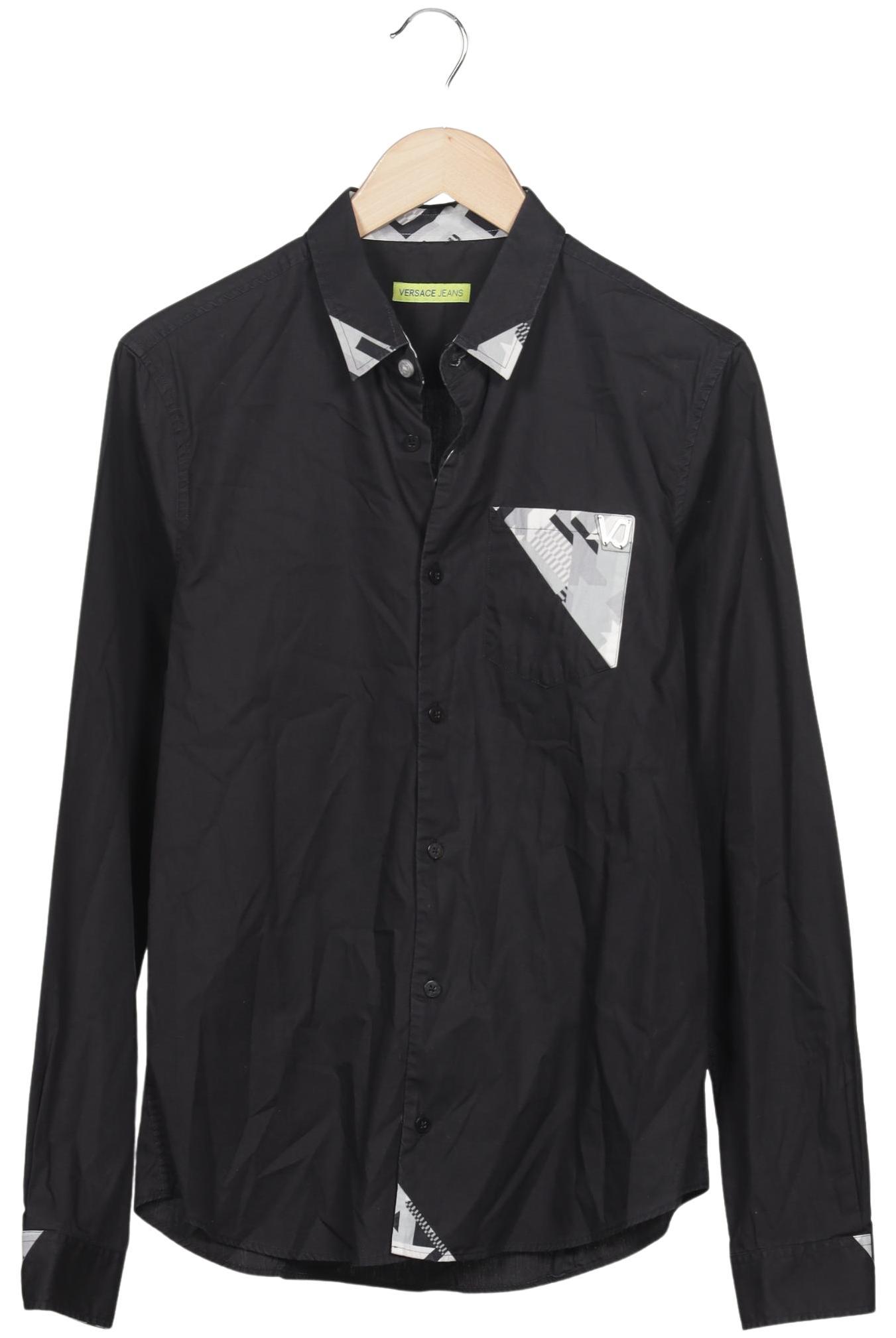 

Versace Jeans Herren Hemd, schwarz, Gr. 46
