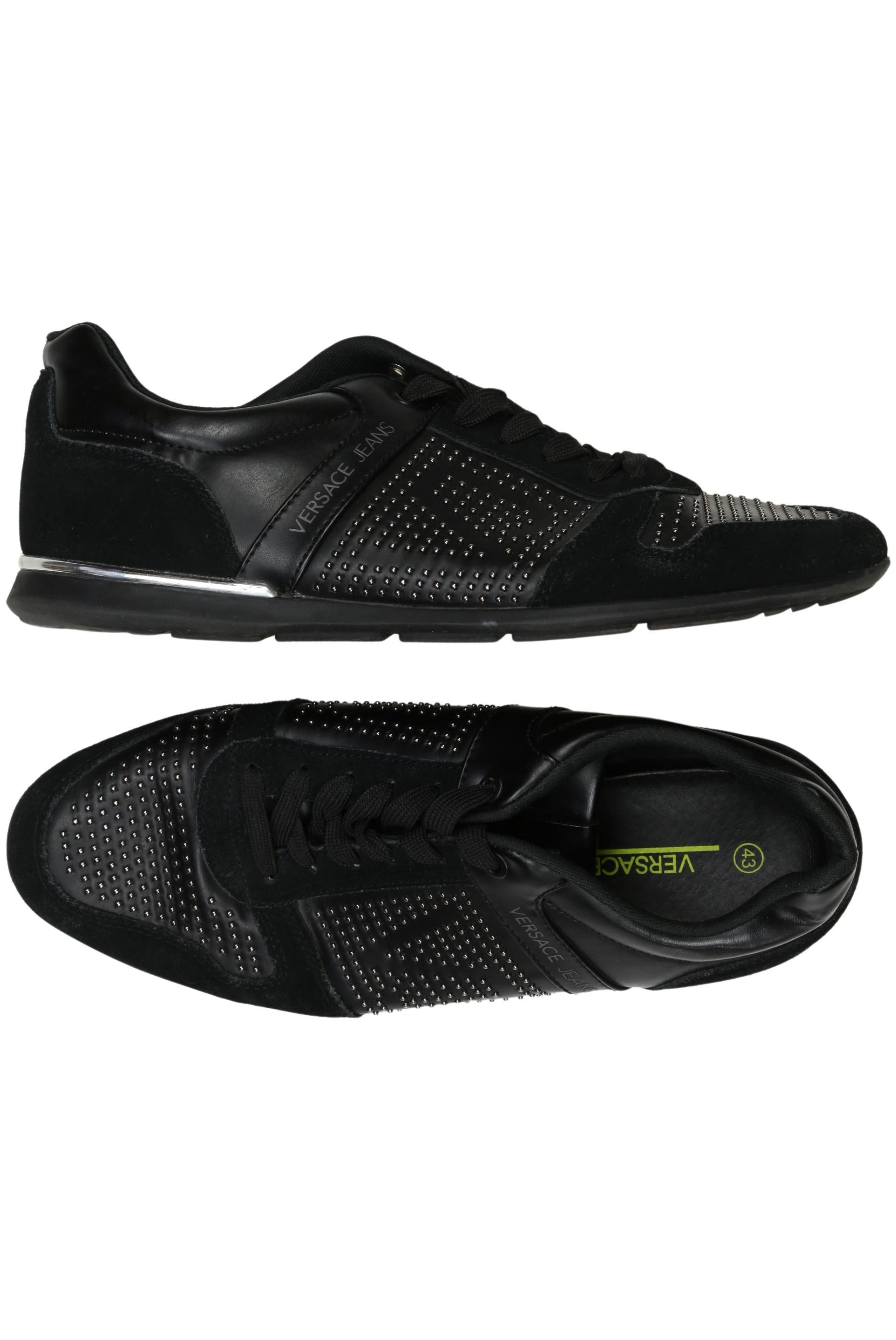 

Versace Jeans Herren Halbschuh, schwarz, Gr. 43