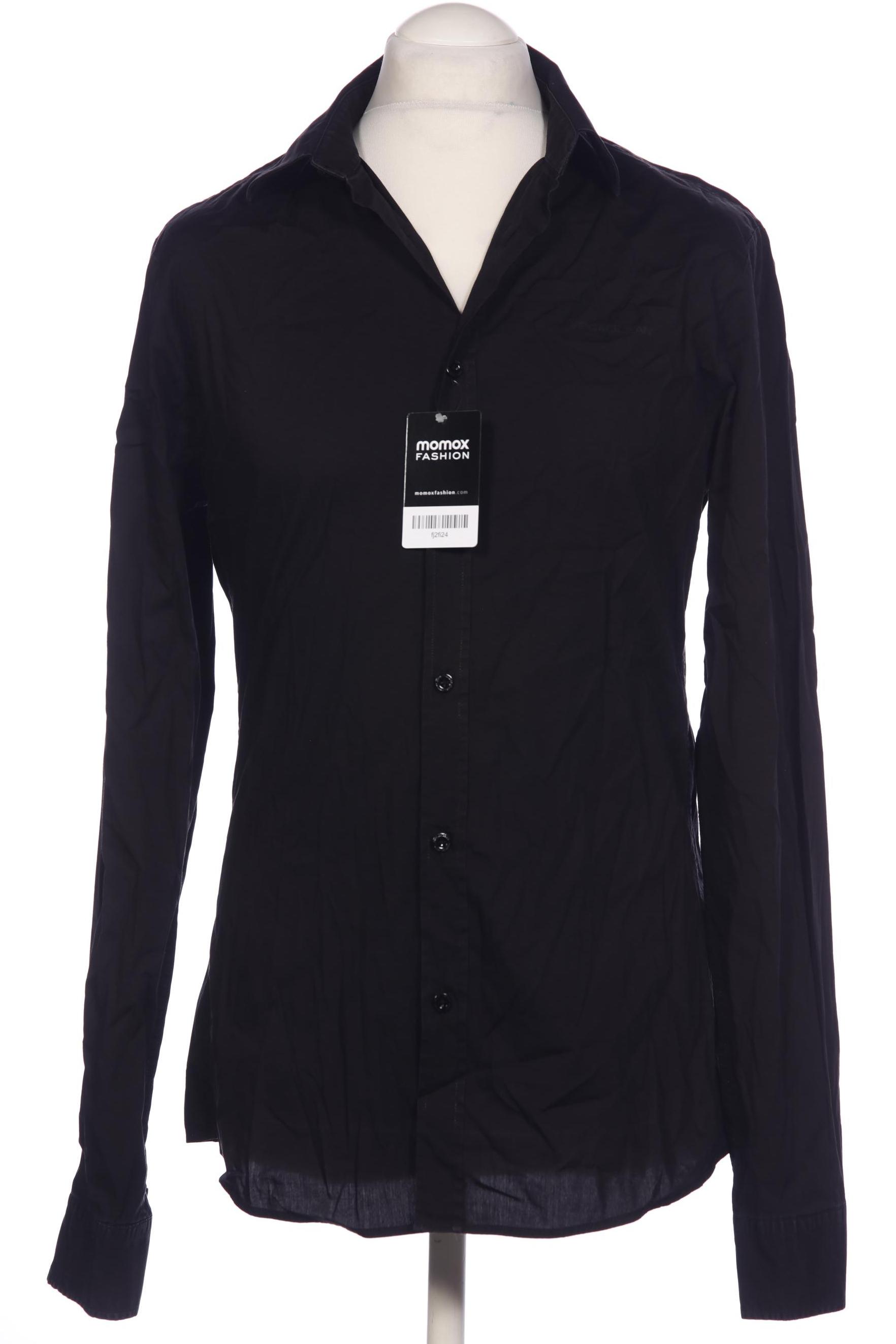 

Versace Jeans Herren Hemd, schwarz, Gr. 46
