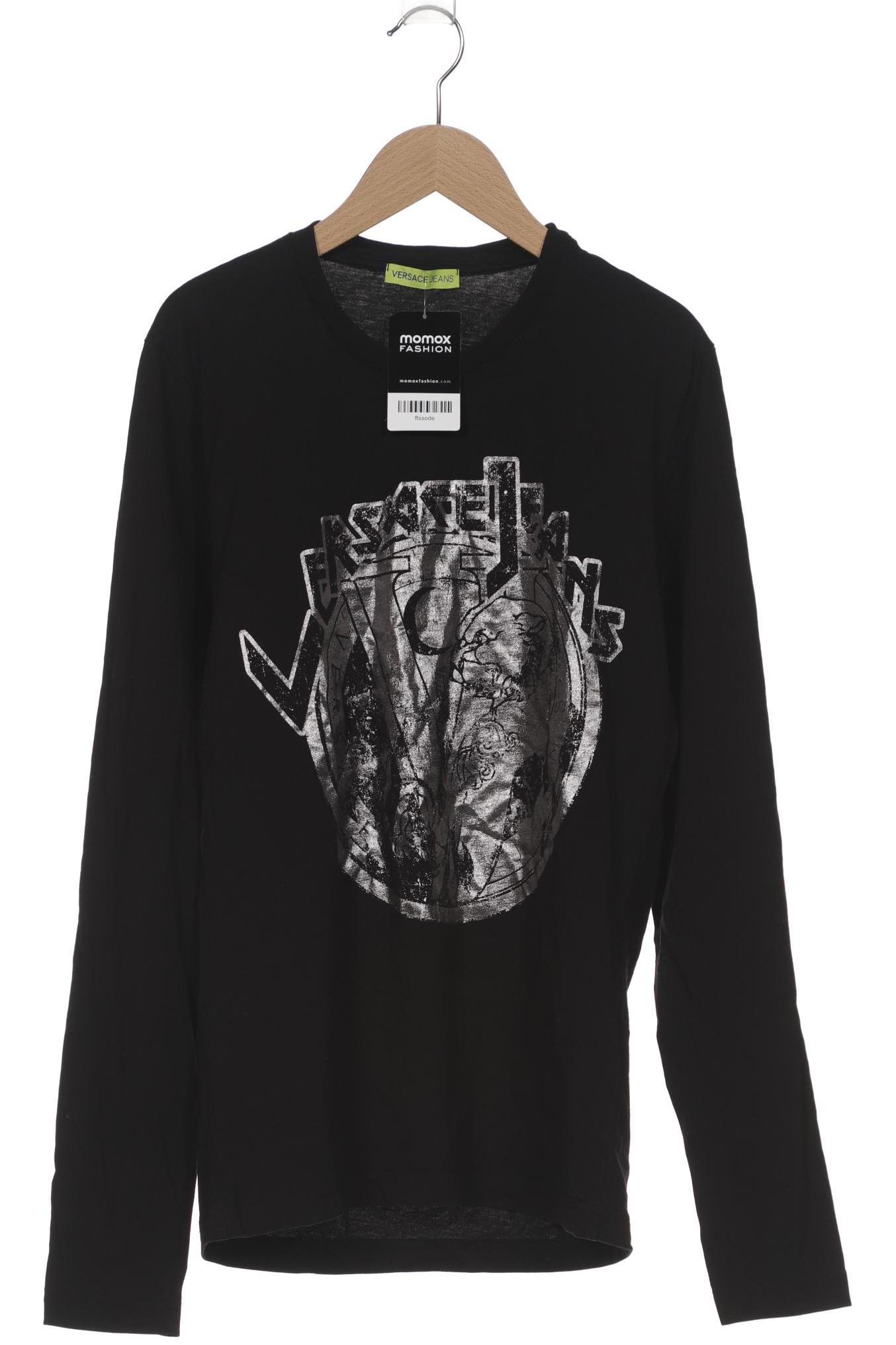 

Versace Jeans Herren Langarmshirt, schwarz, Gr. 48
