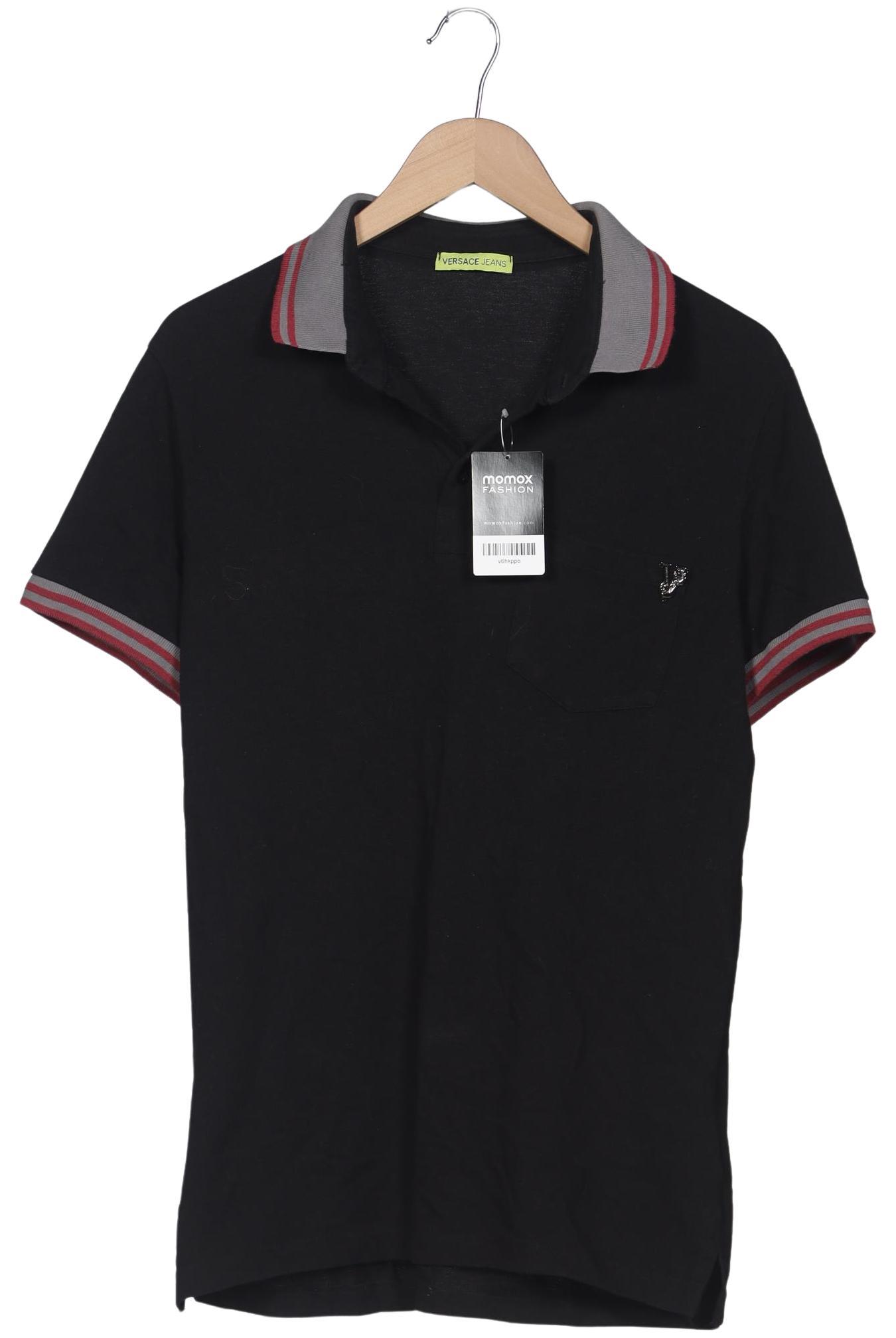 

Versace Jeans Herren Poloshirt, schwarz, Gr. 46
