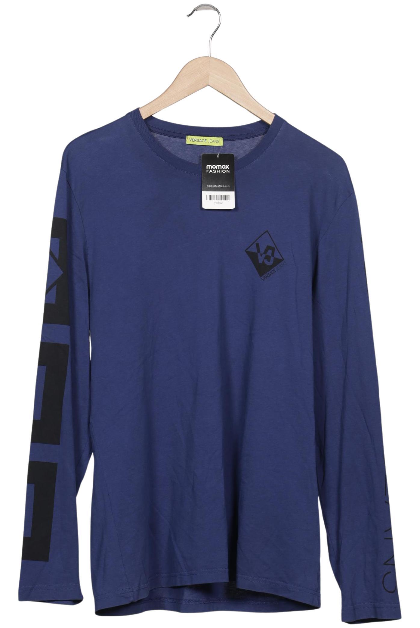 

Versace Jeans Herren Langarmshirt, marineblau, Gr. 54