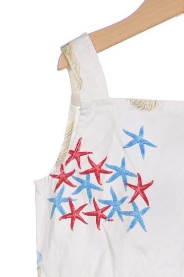 Thumbnail - Versace Mädchen Kleid, weiß, Gr. 122