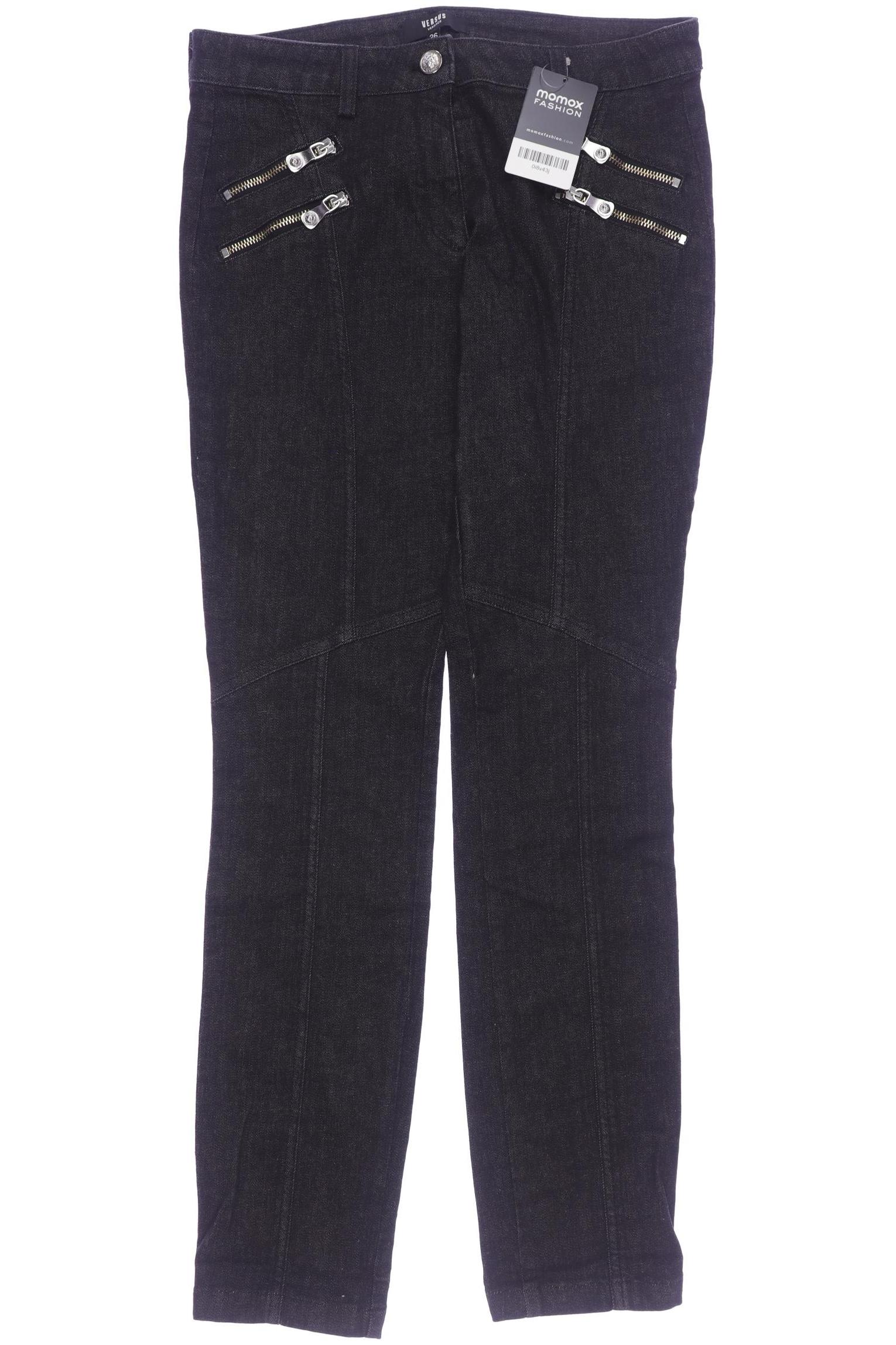 

Versus Versace Damen Jeans, schwarz, Gr. 26