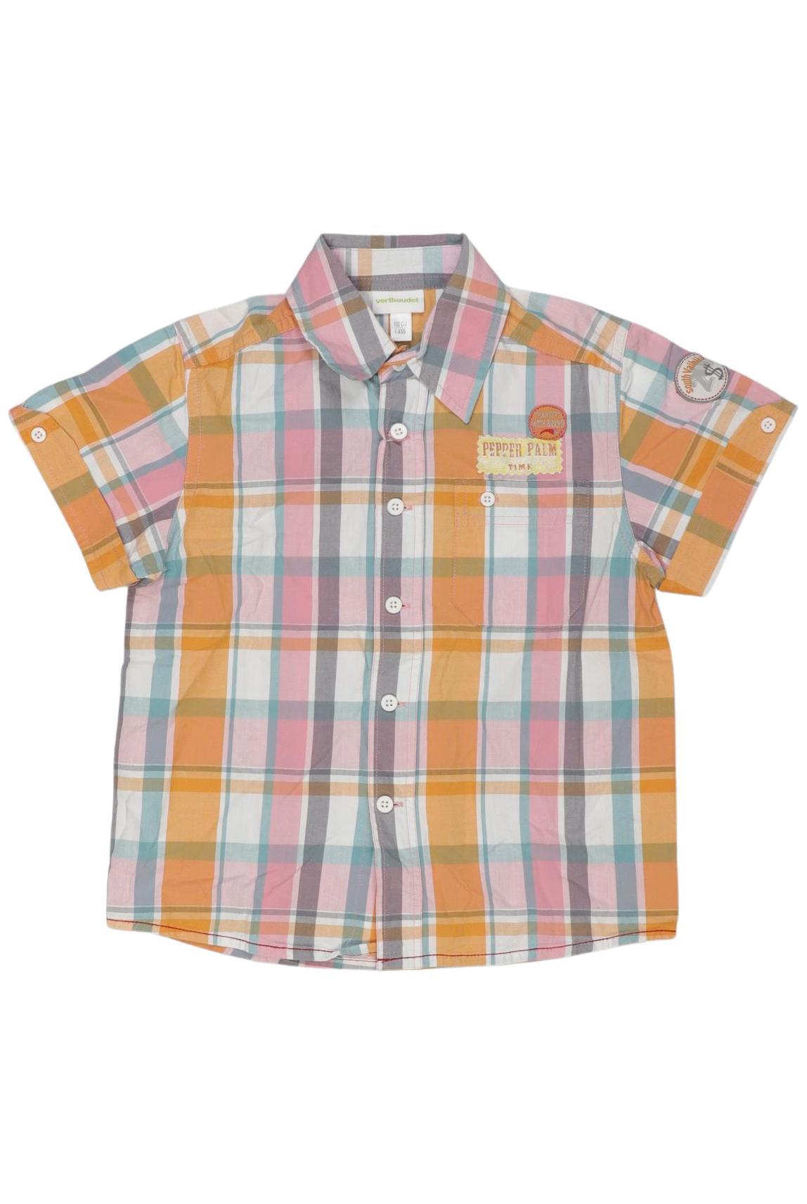 

vertbaudet Jungen Hemd, mehrfarbig, Gr. 98