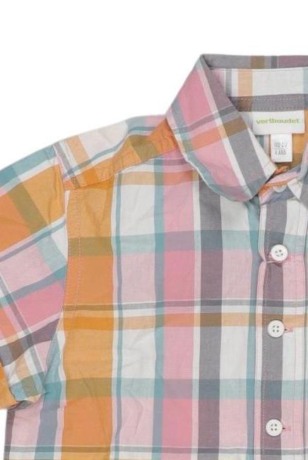 Thumbnail - vertbaudet Jungen Hemd, mehrfarbig, Gr. 98