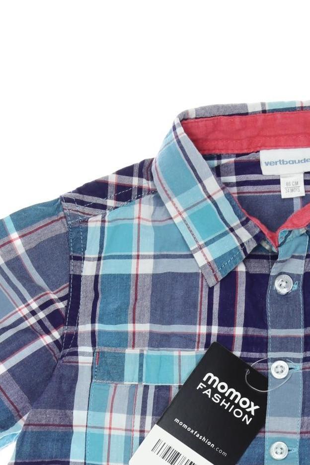 Thumbnail - vertbaudet Jungen Hemd, blau, Gr. 86