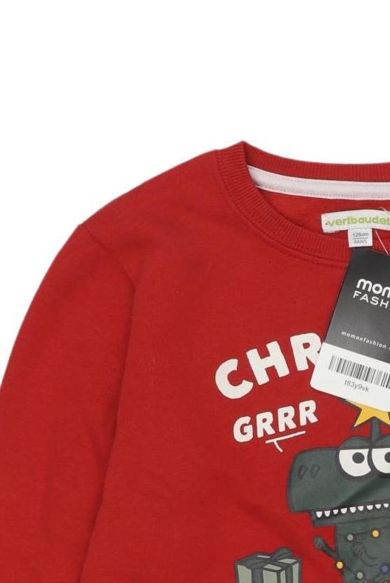 Thumbnail - vertbaudet Jungen Hoodies &amp; Sweater, rot, Gr. 128