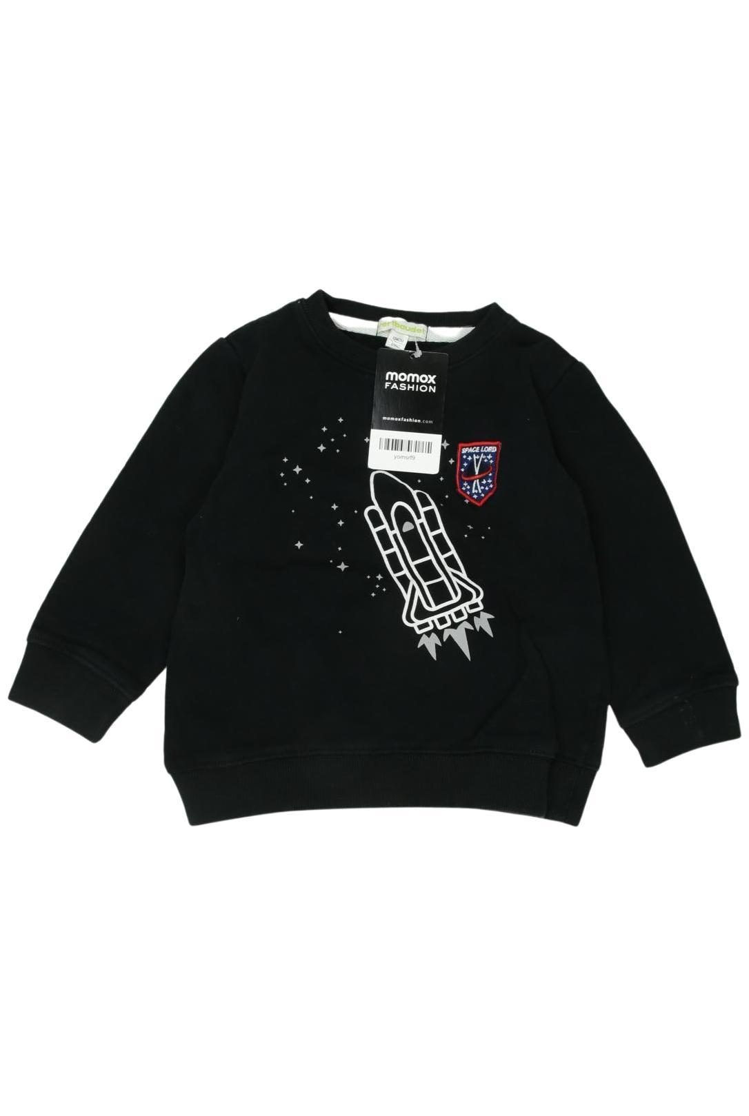 

vertbaudet Jungen Hoodies & Sweater, schwarz, Gr. 104