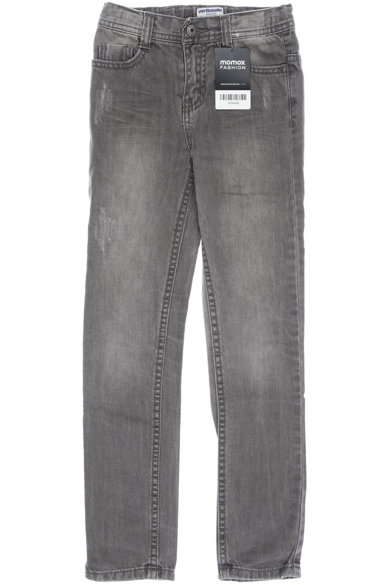 

vertbaudet Herren Jeans, grau, Gr. 134