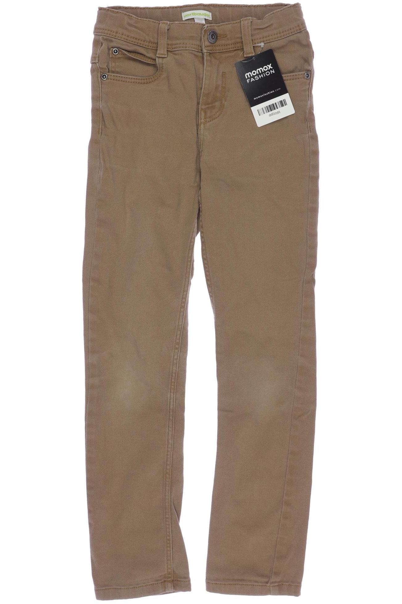

vertbaudet Herren Jeans, braun, Gr. 122
