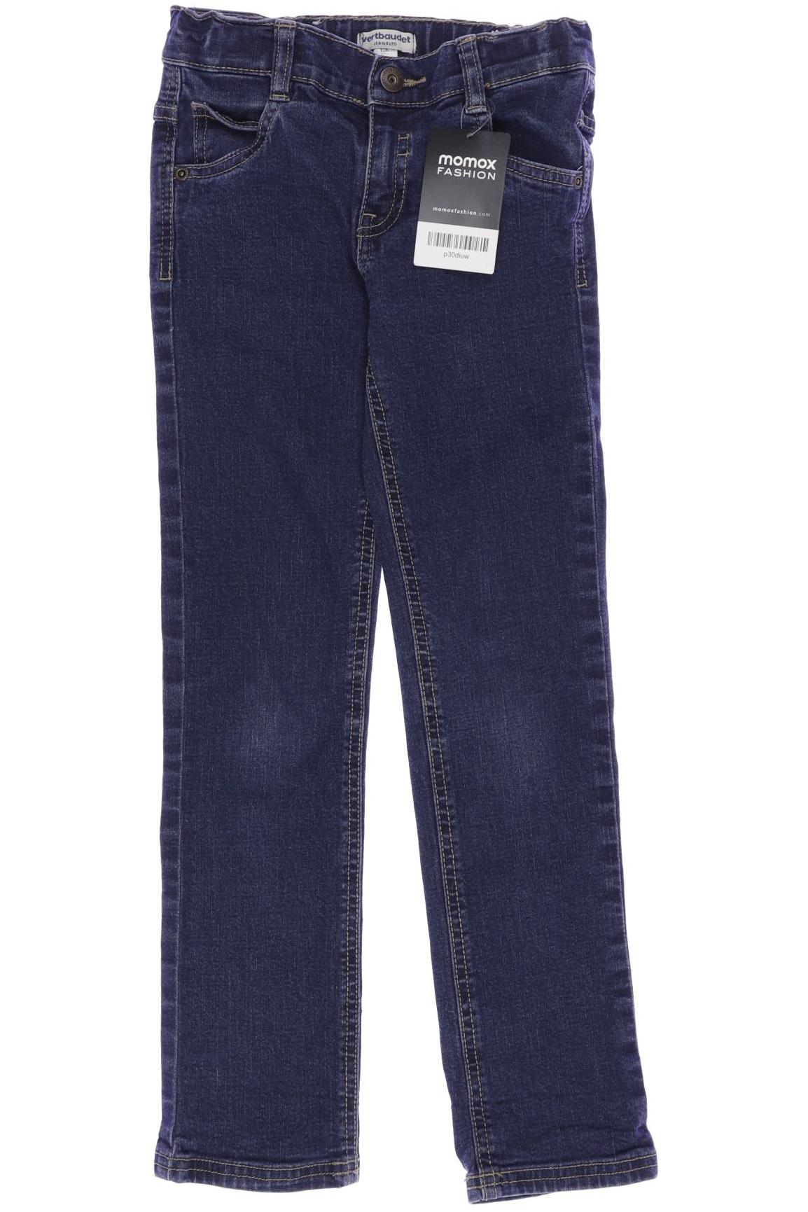 

vertbaudet Herren Jeans, marineblau, Gr. 122