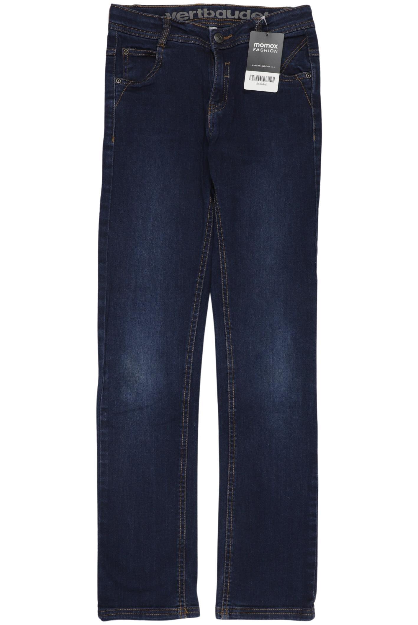 

vertbaudet Jungen Jeans, marineblau, Gr. 152