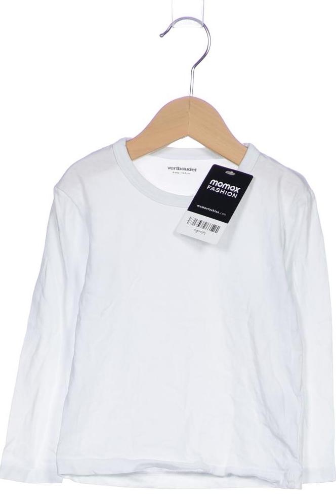 

vertbaudet Herren Langarmshirt, weiß, Gr. 98
