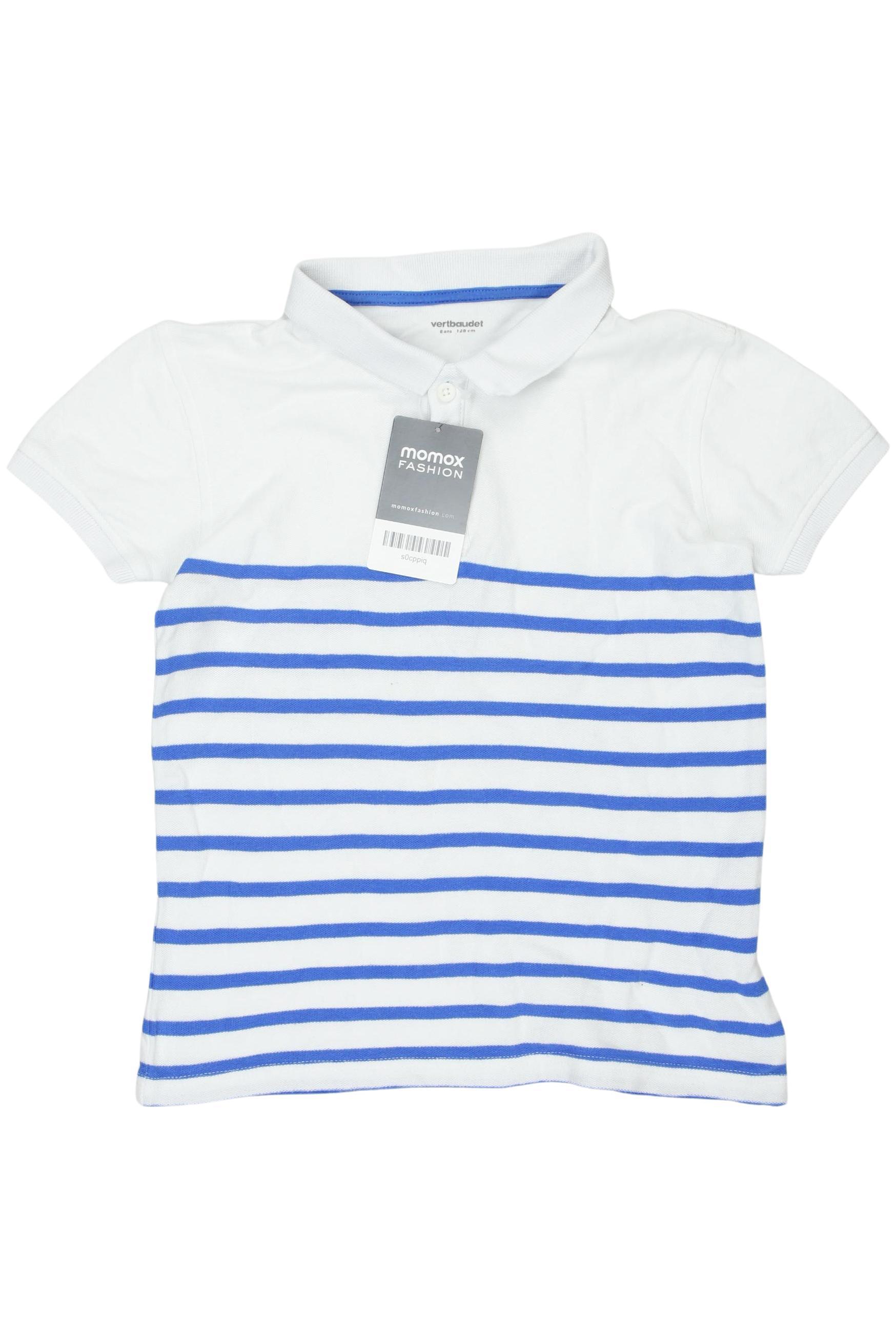 

vertbaudet Herren Poloshirt, weiß, Gr. 128