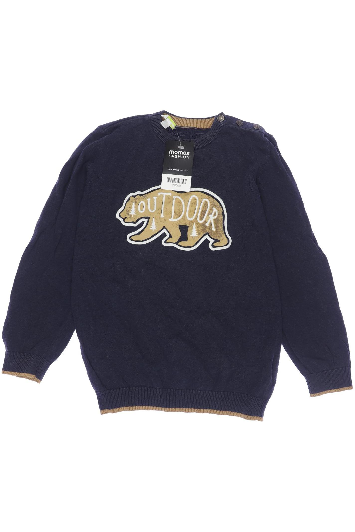 

vertbaudet Herren Pullover, marineblau, Gr. 140