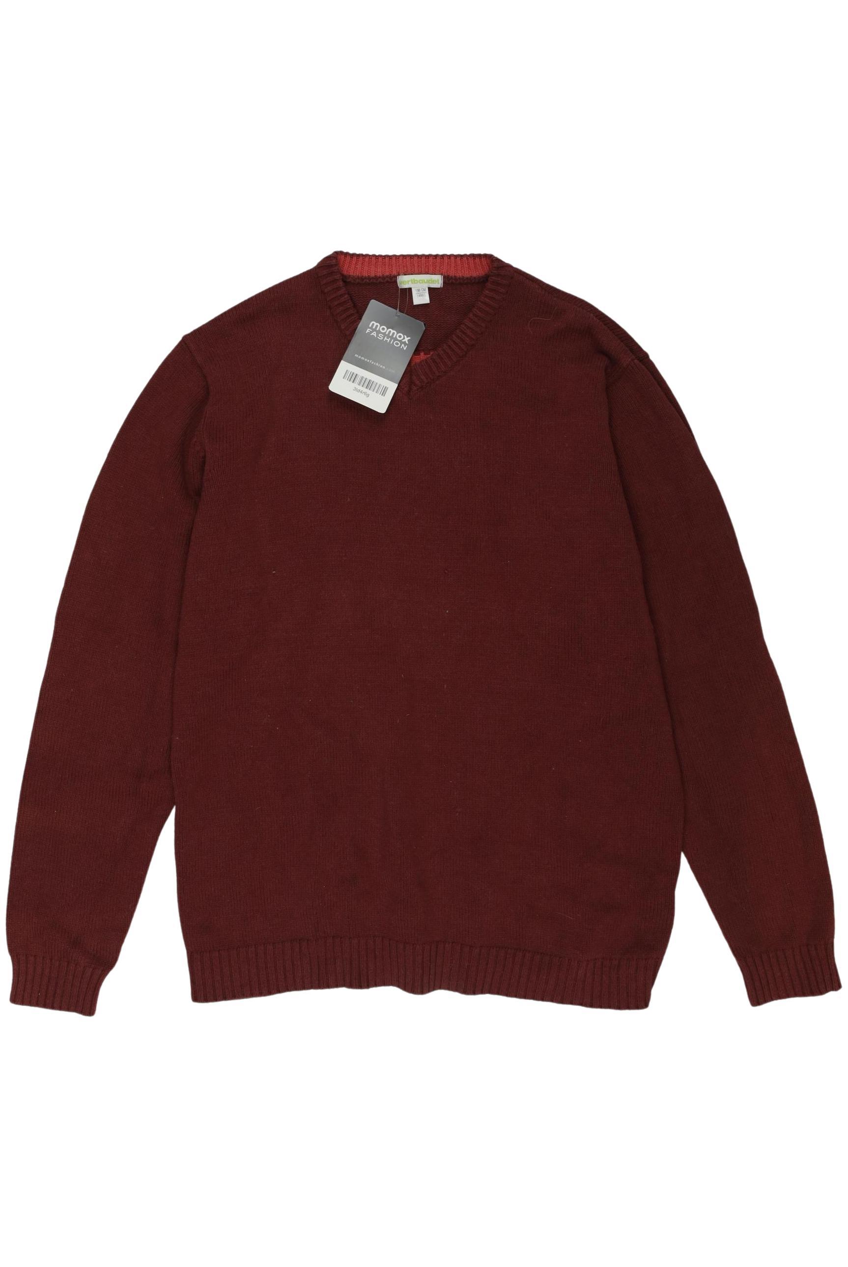 

vertbaudet Jungen Pullover, bordeaux, Gr. 152