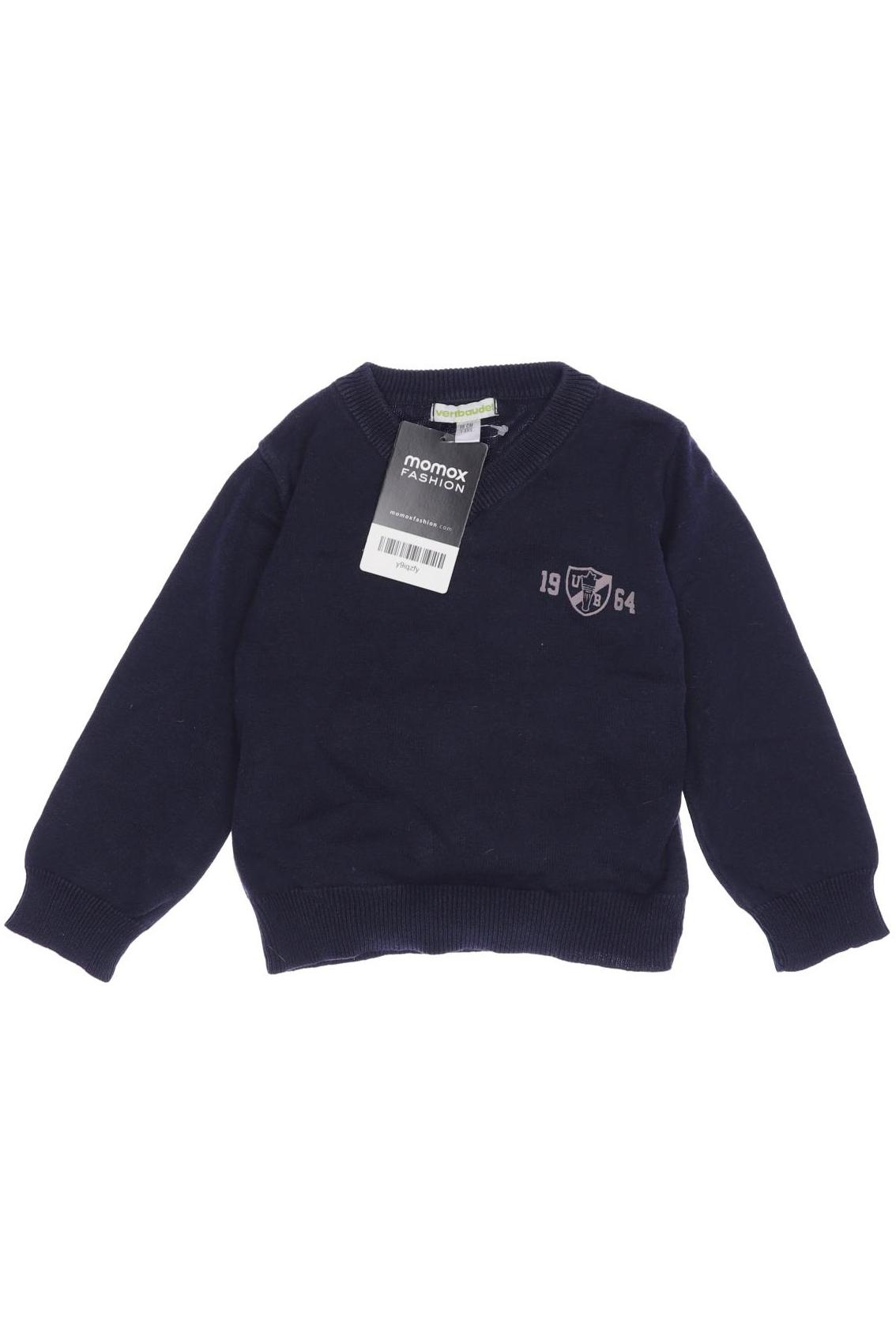 

vertbaudet Jungen Pullover, marineblau, Gr. 86