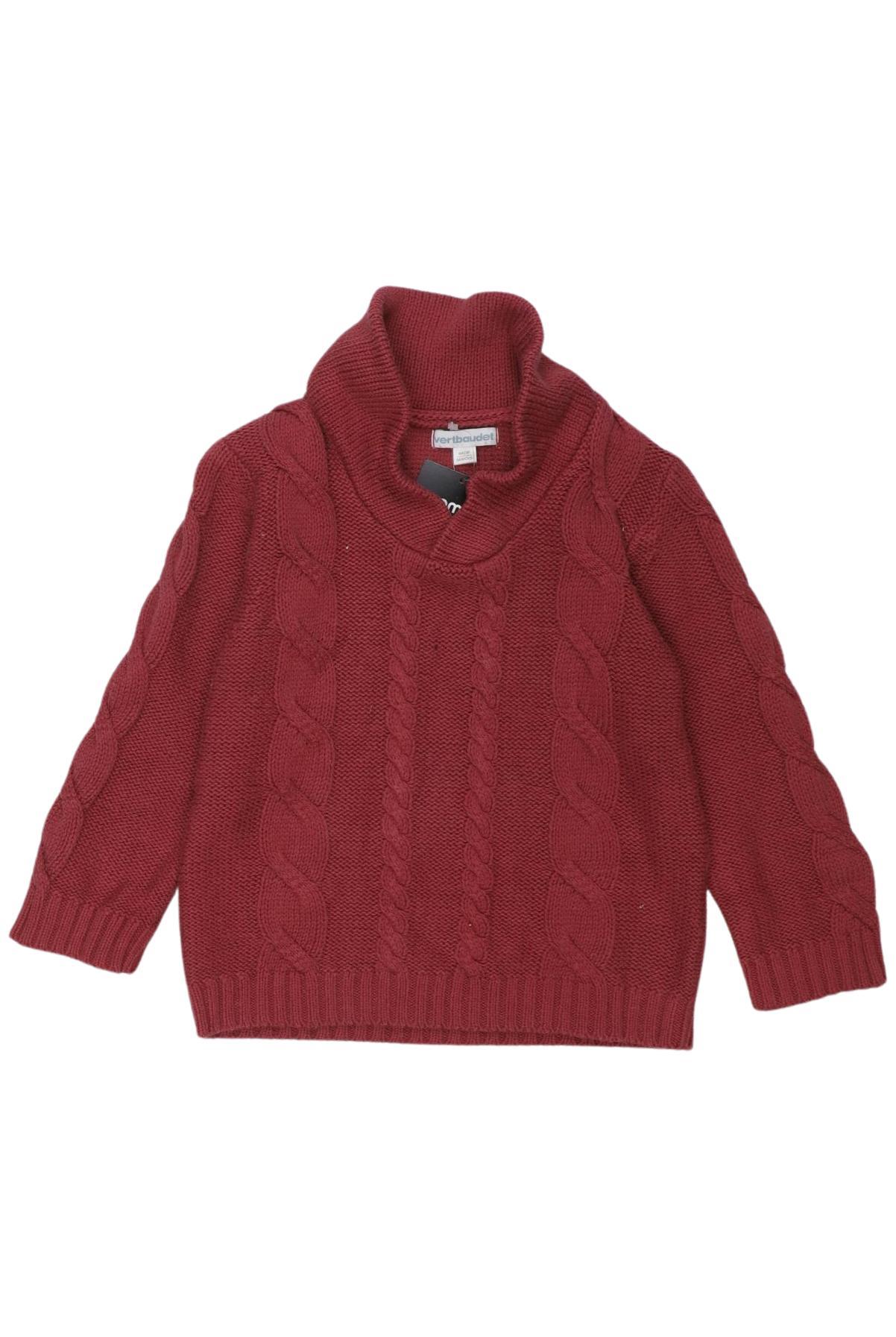 

vertbaudet Jungen Pullover, rot, Gr. 92