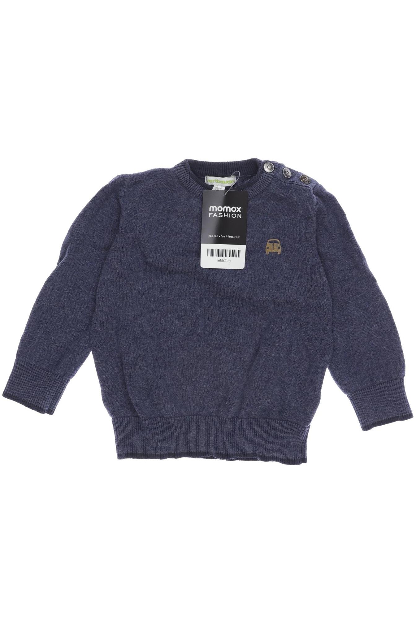 

vertbaudet Herren Pullover, marineblau, Gr. 86