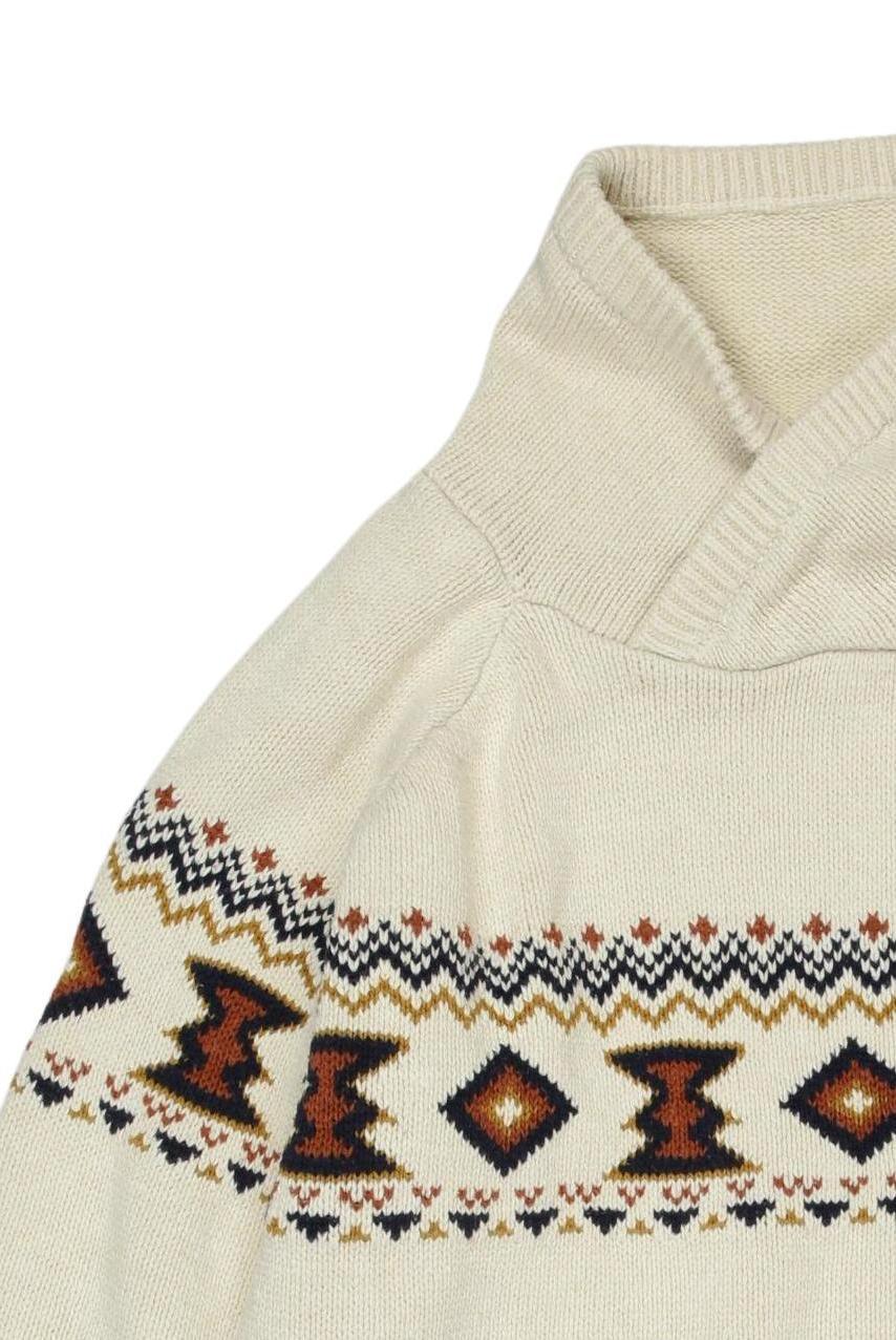 Thumbnail - vertbaudet Jungen Pullover, beige, Gr. 164