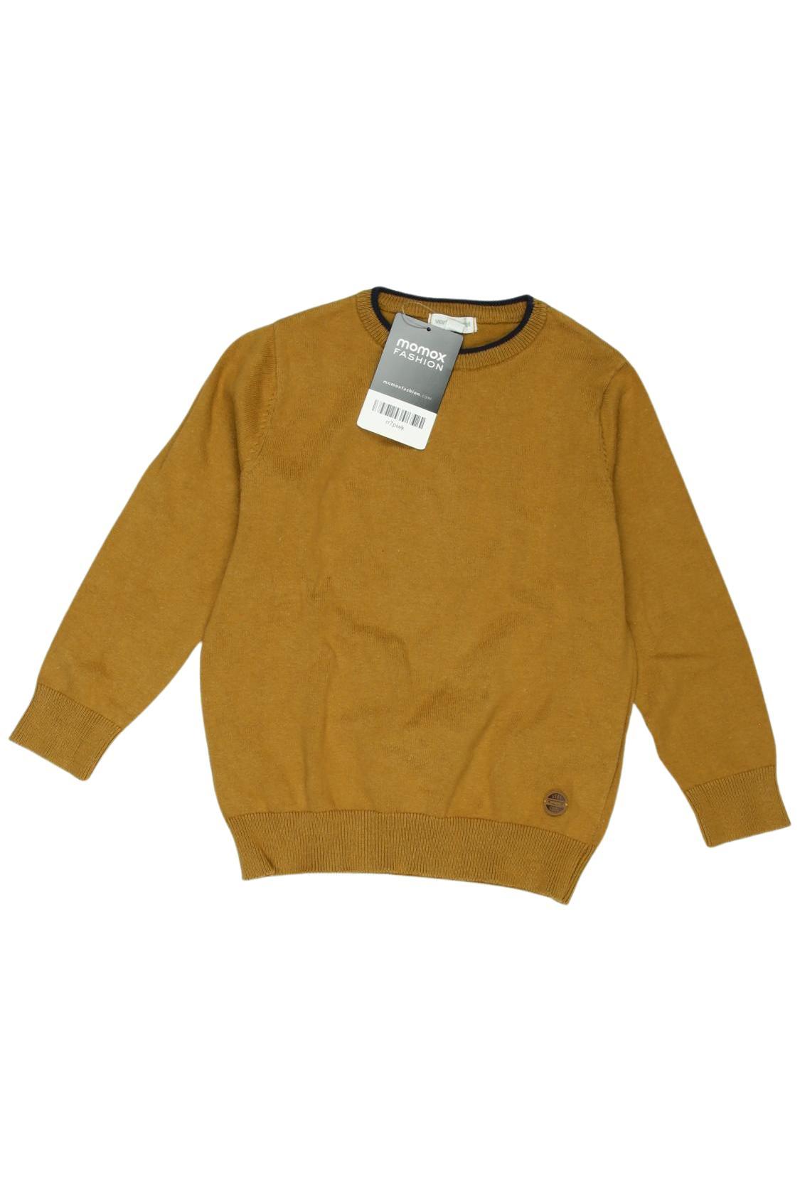 

vertbaudet Herren Pullover, gelb, Gr. 110