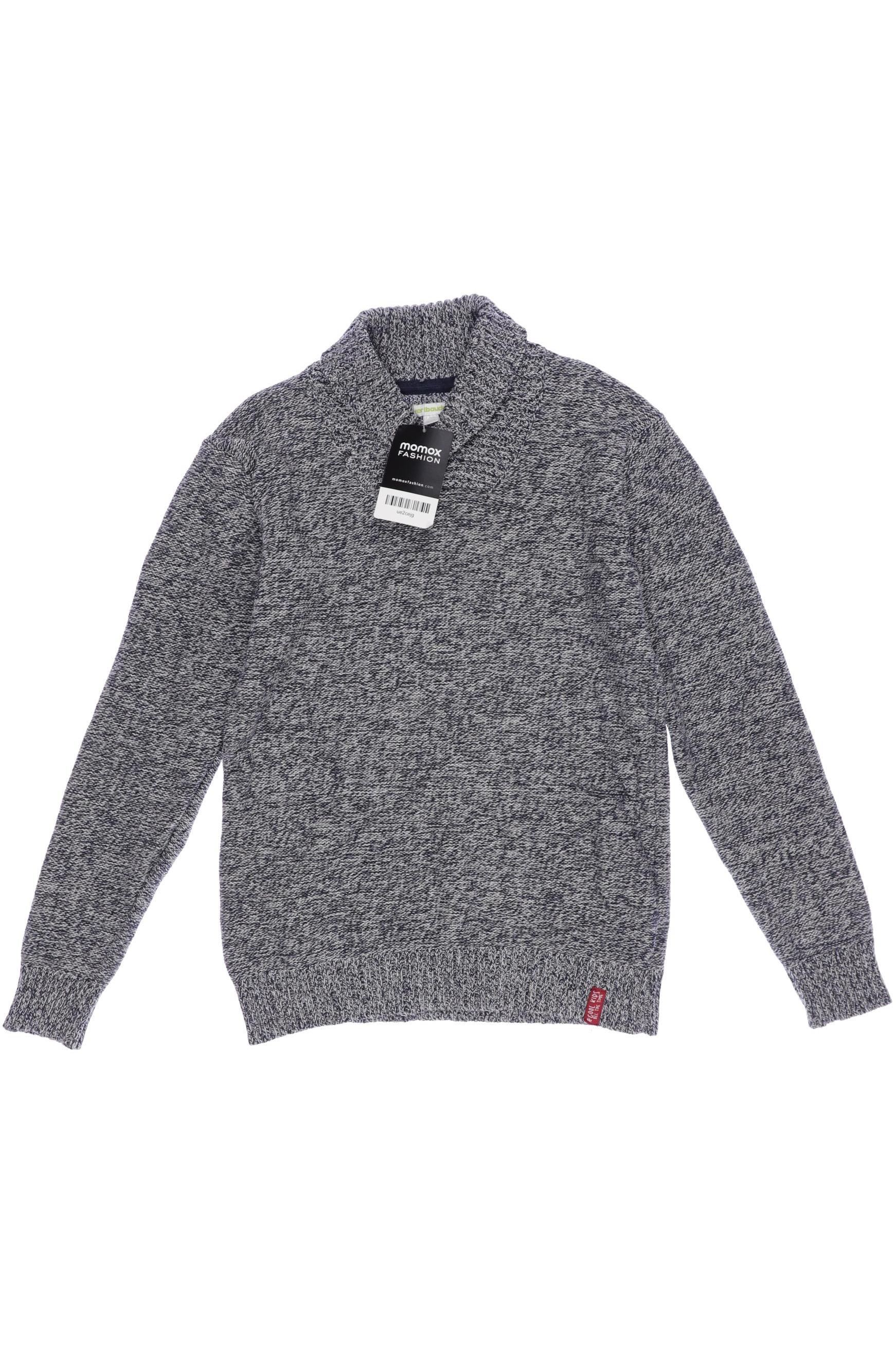 

vertbaudet Herren Pullover, grau, Gr. 152