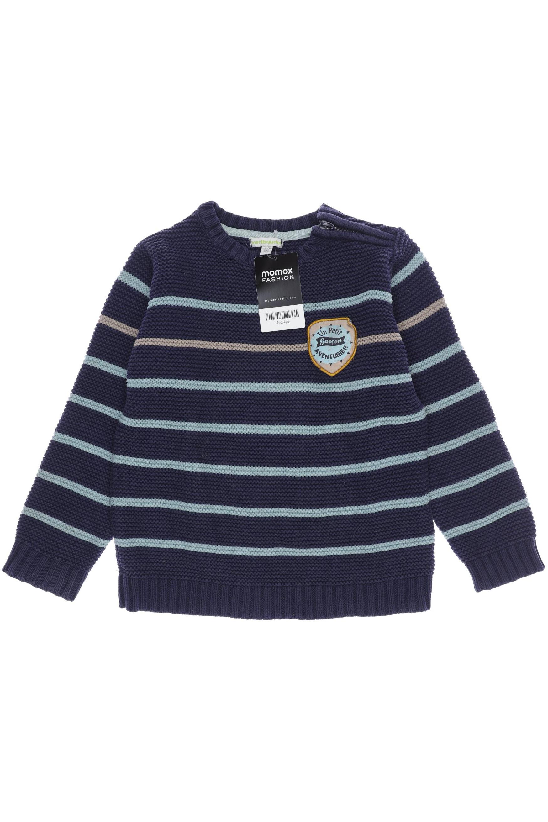

vertbaudet Herren Pullover, marineblau, Gr. 104