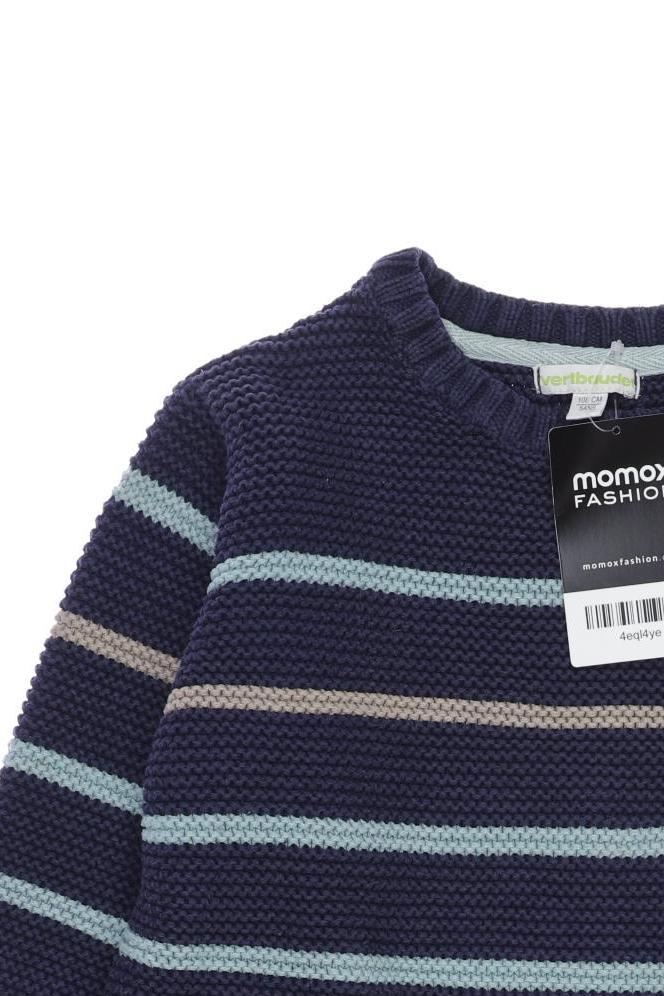 Thumbnail - vertbaudet Jungen Pullover, marineblau, Gr. 104