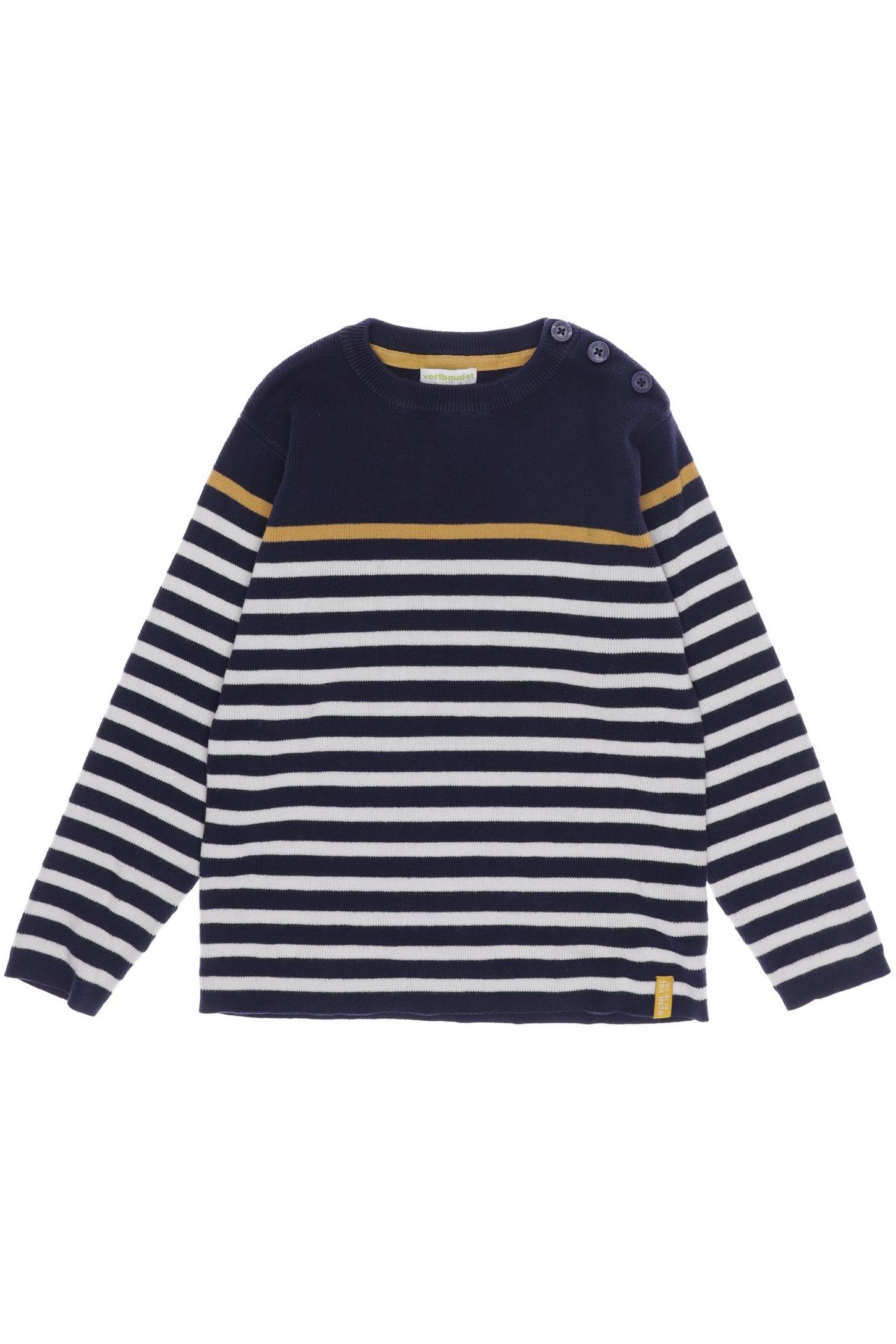 

vertbaudet Herren Pullover, marineblau, Gr. 128