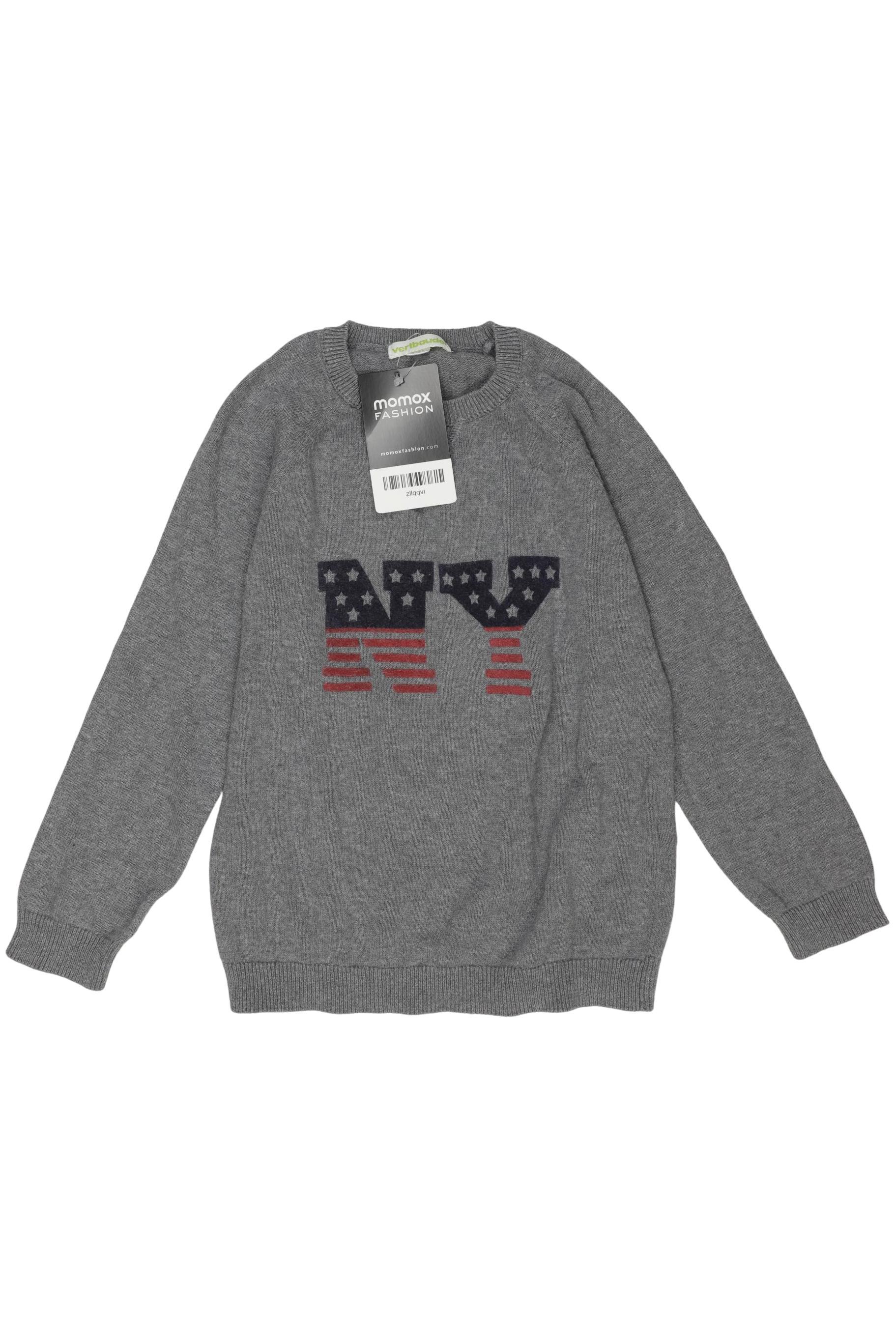 

vertbaudet Jungen Pullover, grau, Gr. 110