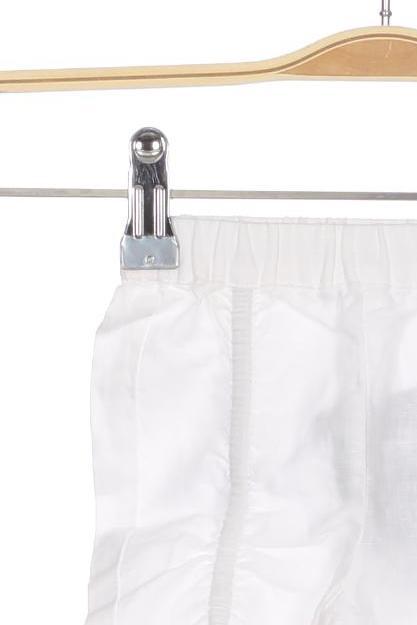 Thumbnail - vertbaudet Jungen Stoffhose, weiß, Gr. 56