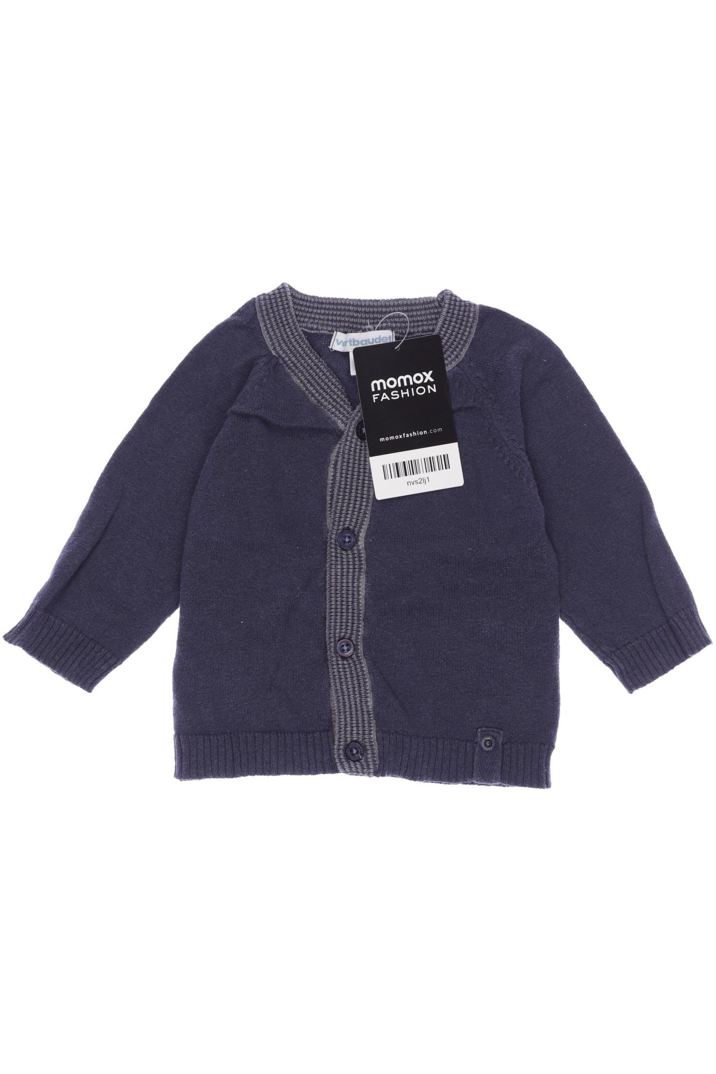 

vertbaudet Jungen Strickjacke, marineblau