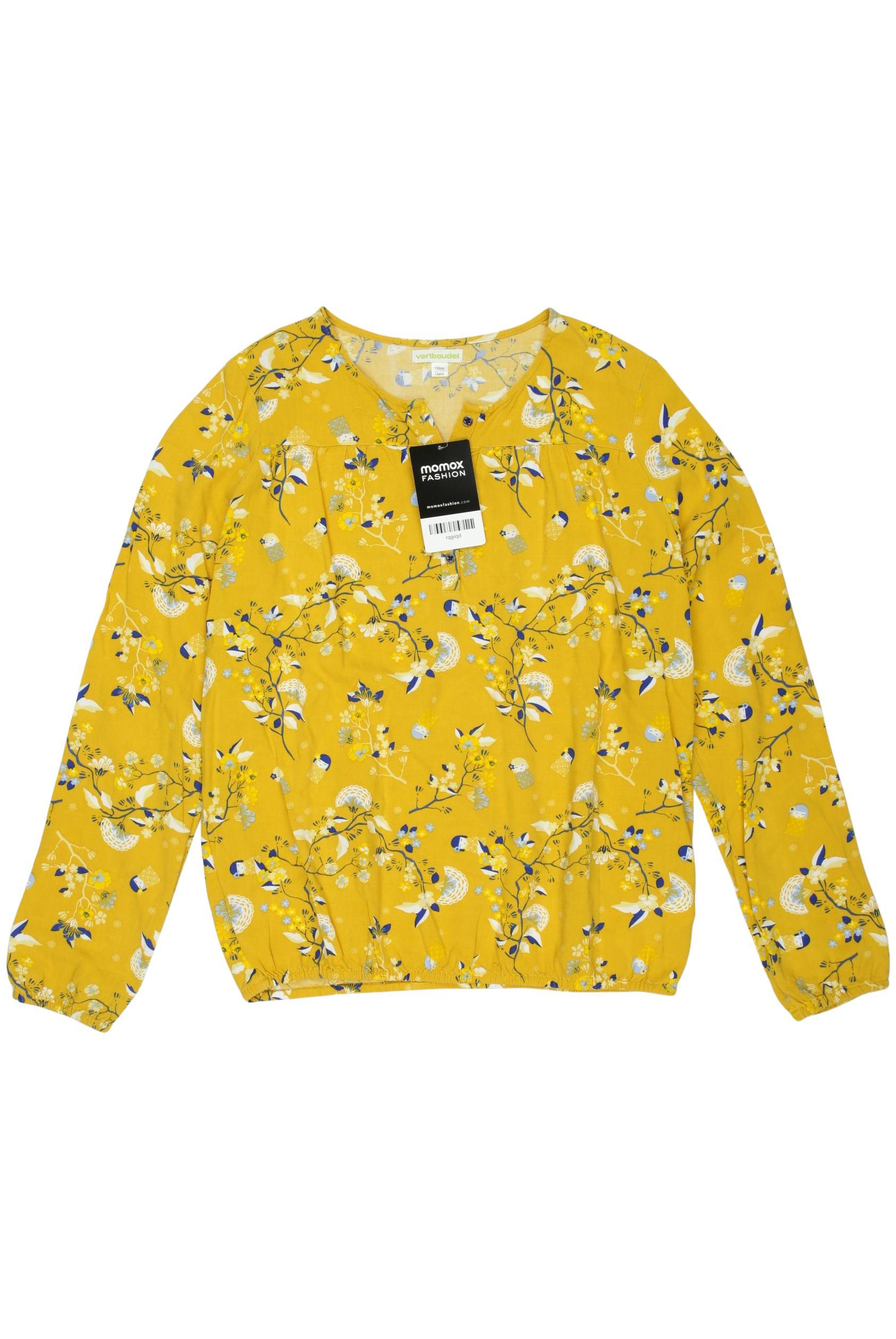 

vertbaudet Damen Bluse, gelb, Gr. 146