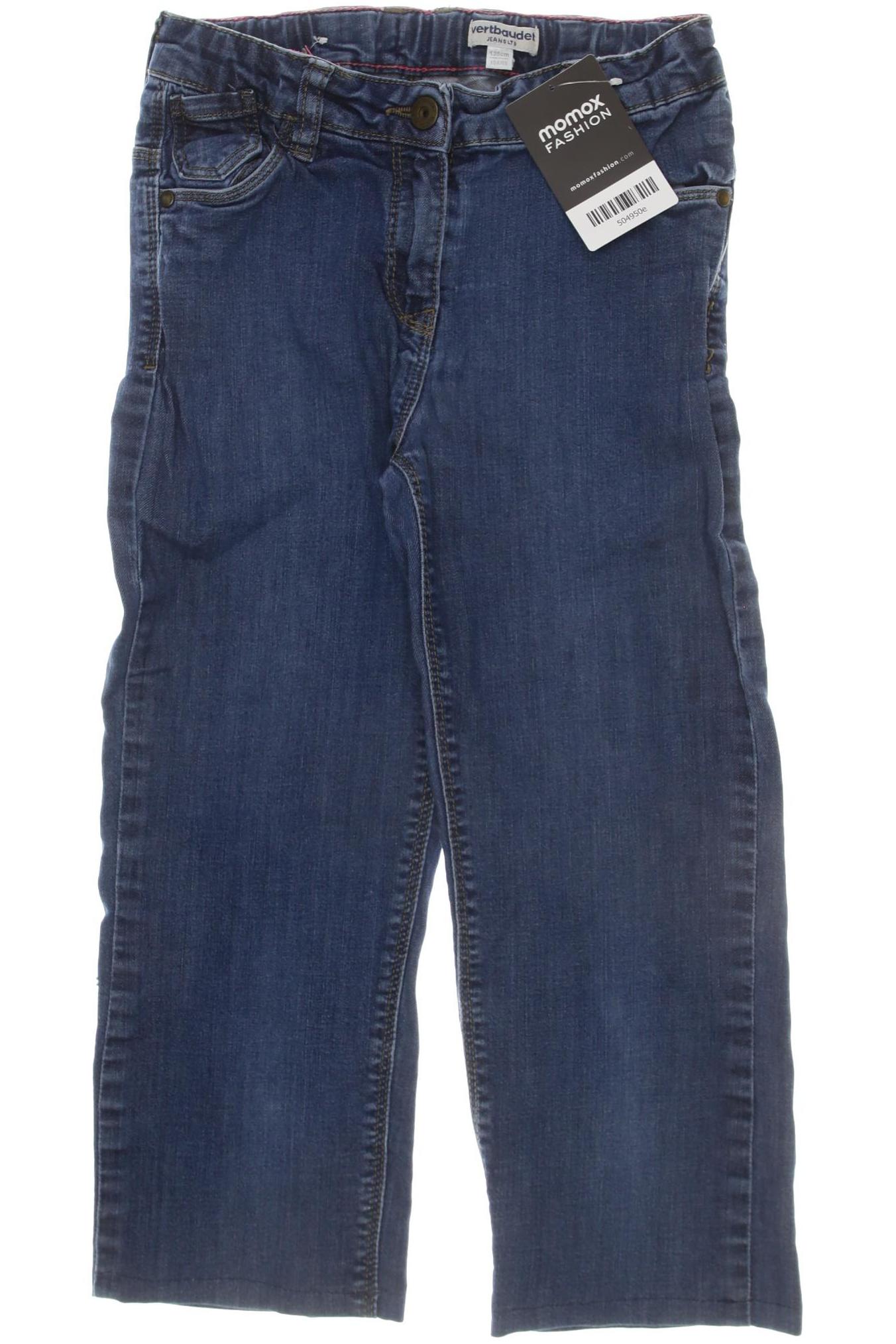 

vertbaudet Damen Jeans, blau, Gr. 140