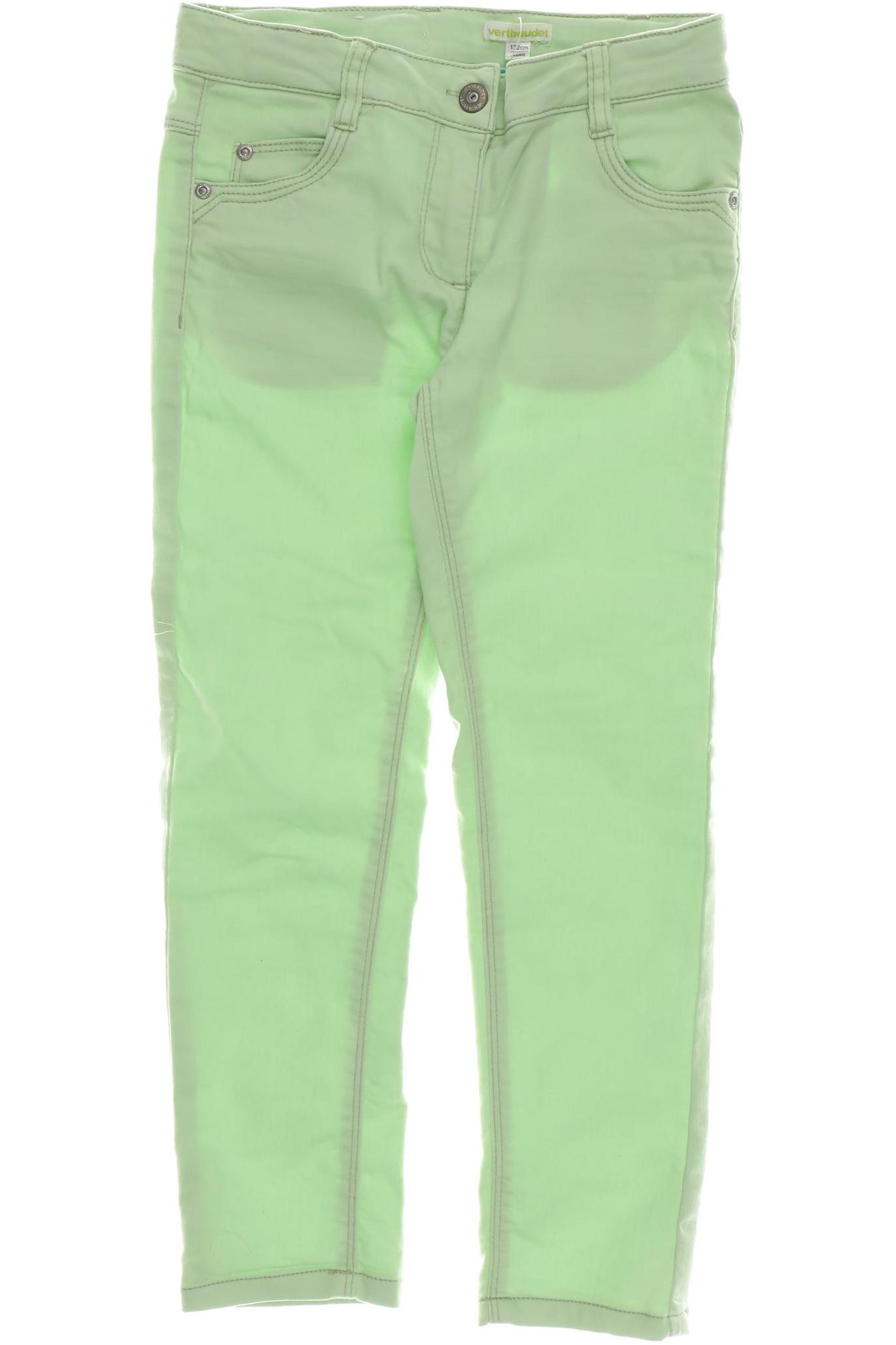 

vertbaudet Damen Jeans, grün, Gr. 134