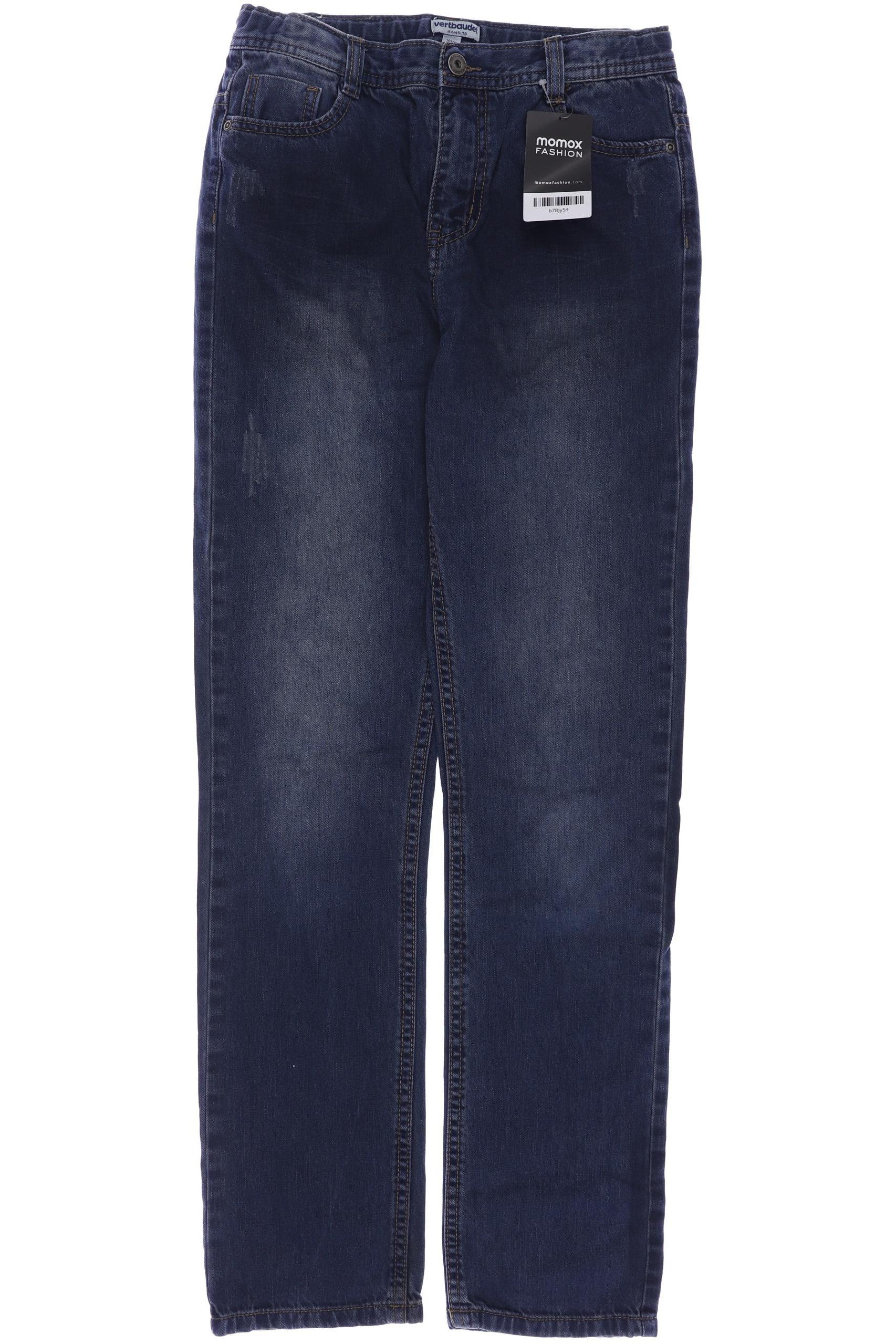 

vertbaudet Damen Jeans, blau, Gr. 158